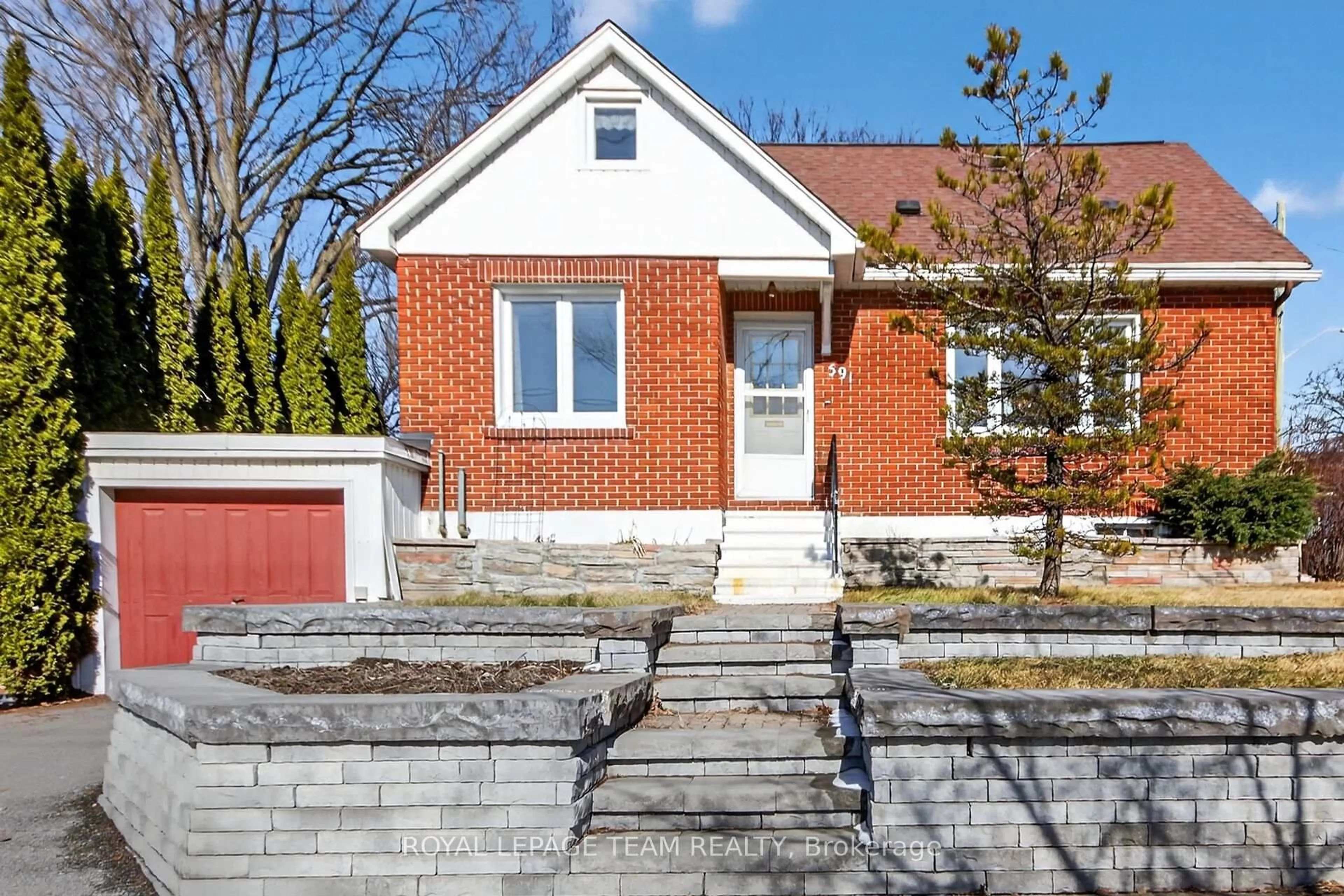 Home with brick exterior material, street for 591 Churchill Ave, Ottawa Ontario K1Z 5E6