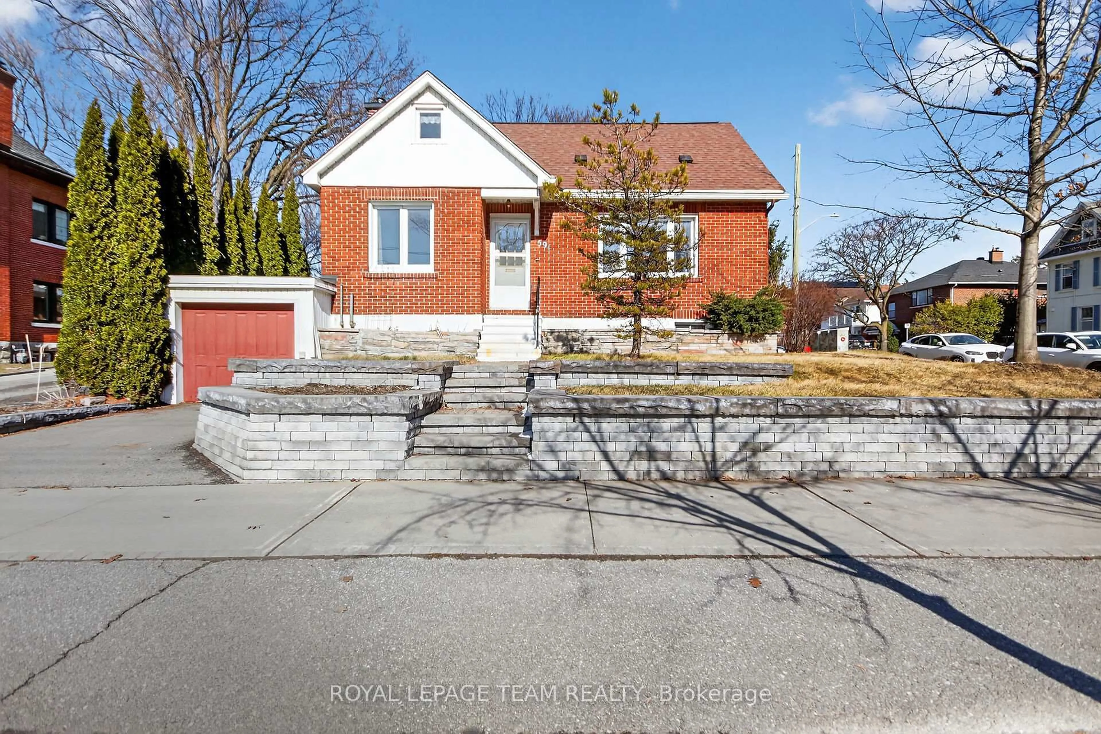 Home with brick exterior material, street for 591 Churchill Ave, Ottawa Ontario K1Z 5E6