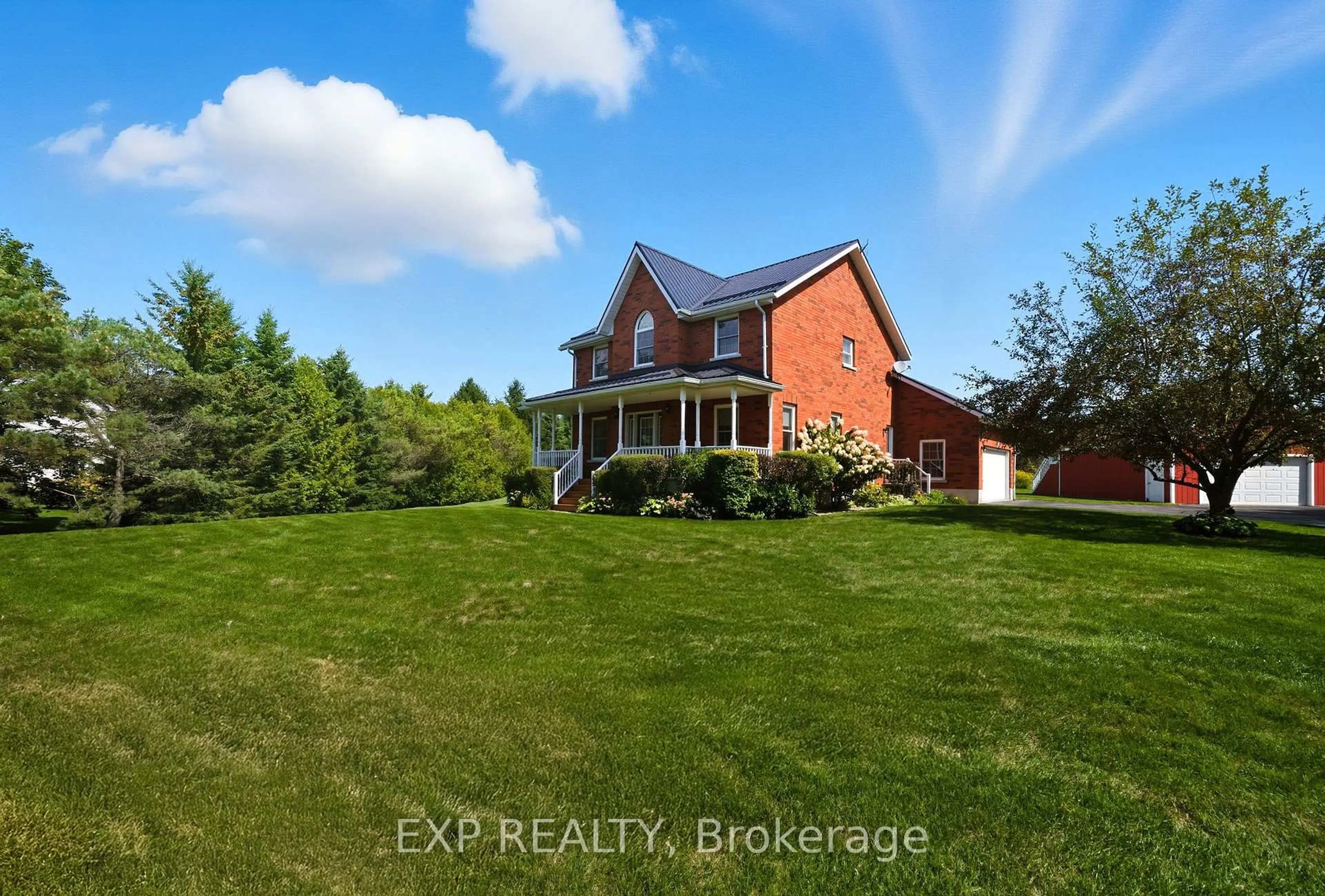 A pic from outside/outdoor area/front of a property/back of a property/a pic from drone, water/lake/river/ocean view for 3863 Larose Cres, Port Hope Ontario L0A 1B0