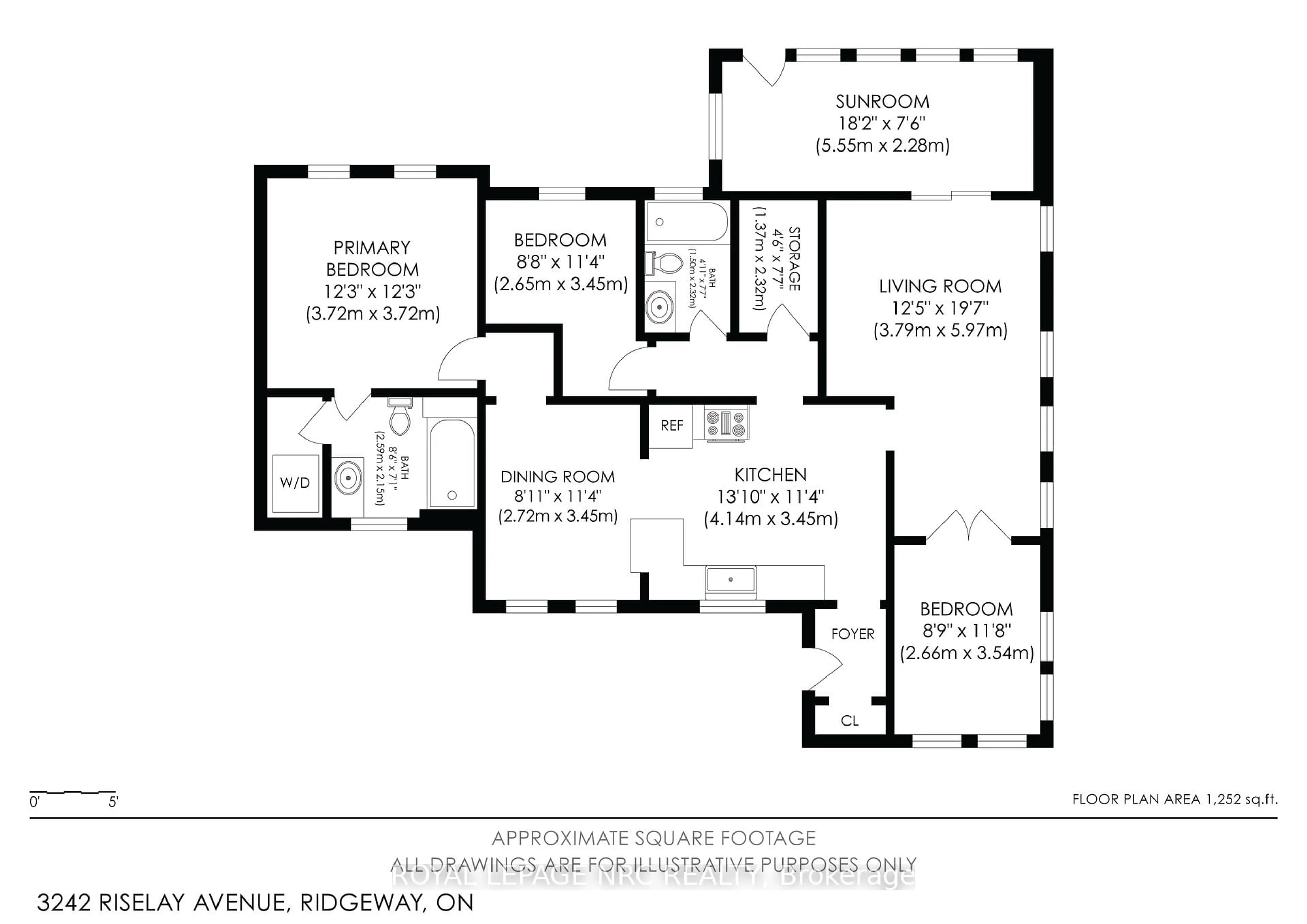 Floor plan for 3242 Riselay Ave, Fort Erie Ontario L0S 1N0