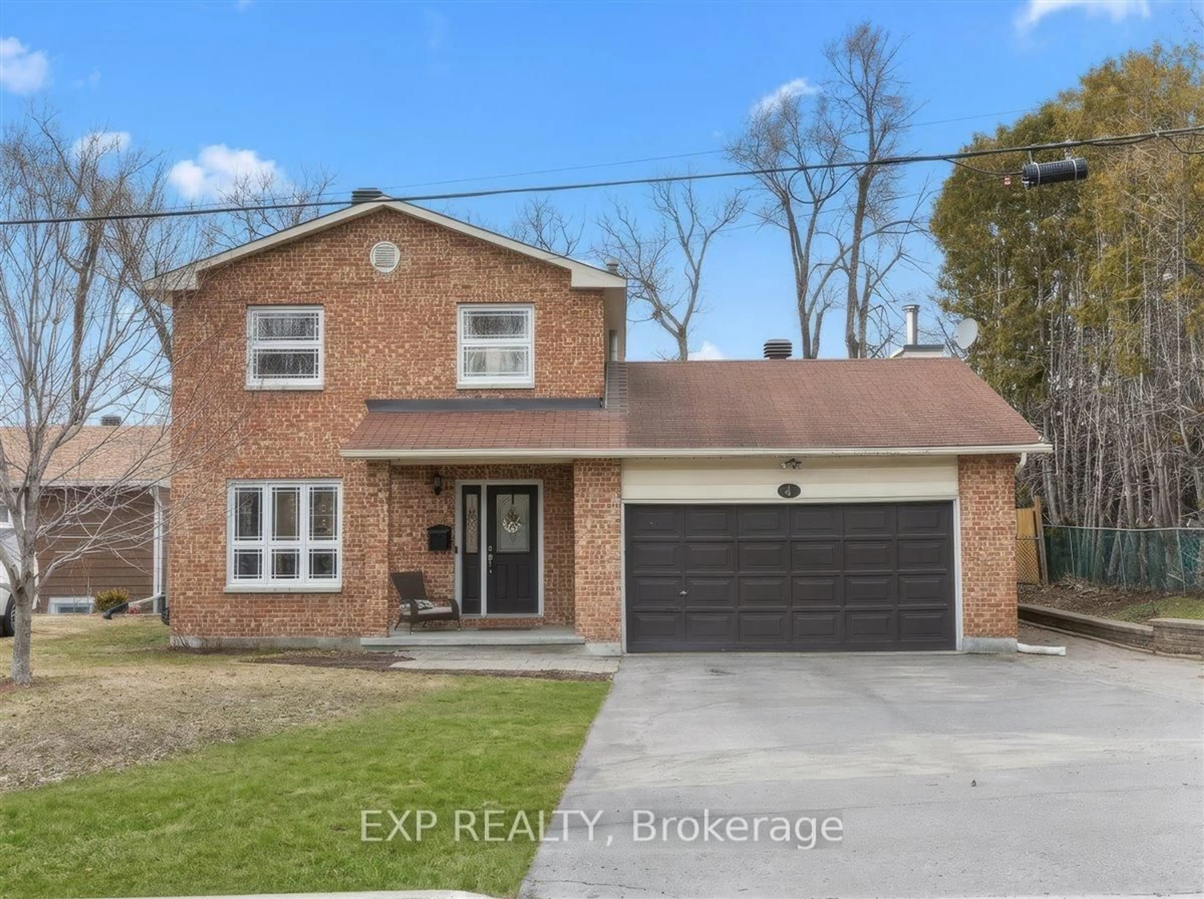 Home with brick exterior material, street for 4 Bobcat Way, Ottawa Ontario K2S 1P3