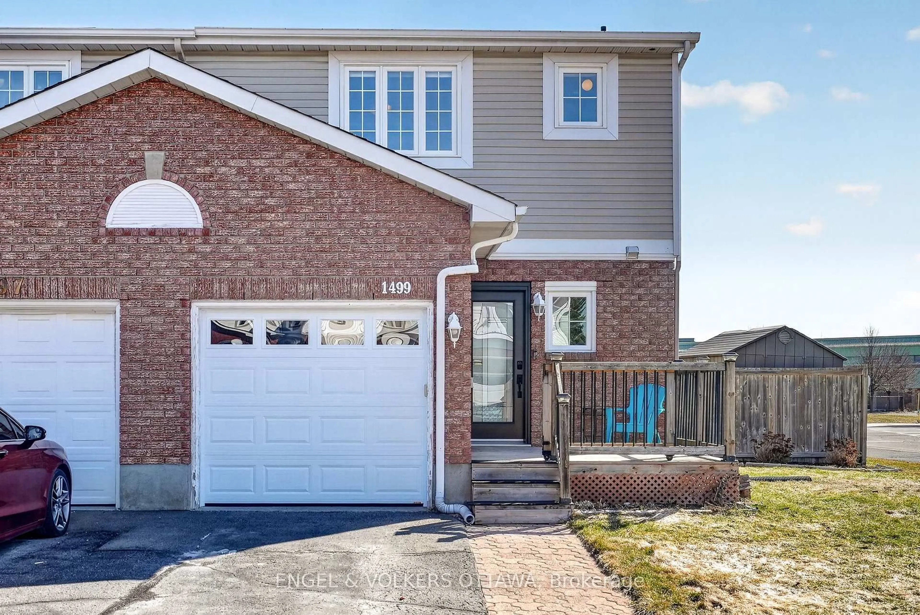 Home with brick exterior material, street for 1499 Corsham Ave, Ottawa Ontario K4A 3M6
