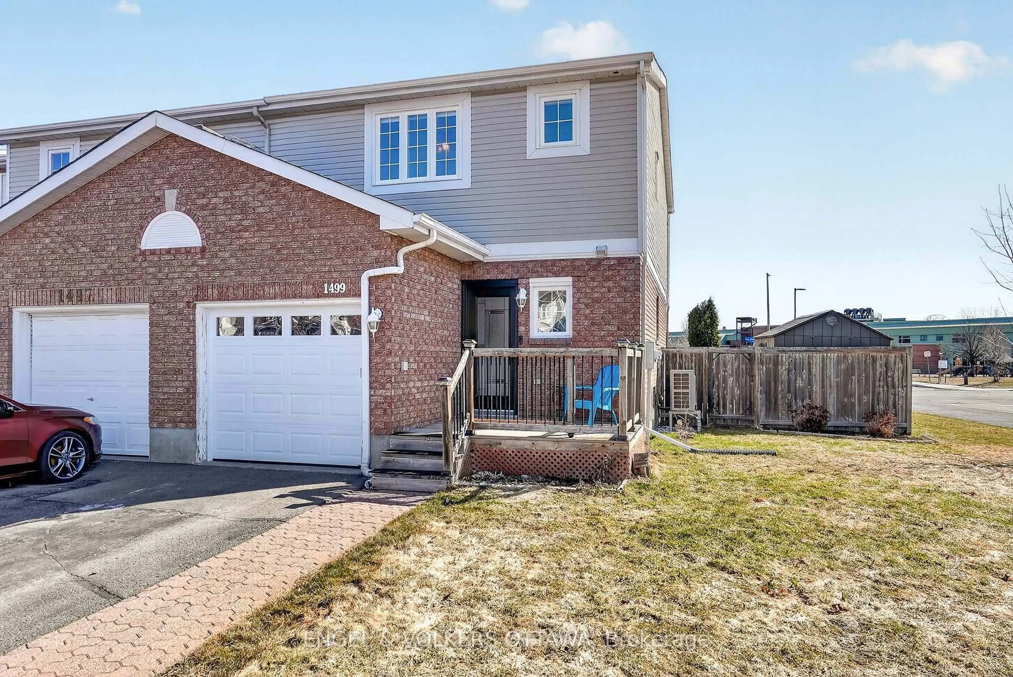 Home with brick exterior material, street for 1499 Corsham Ave, Ottawa Ontario K4A 3M6