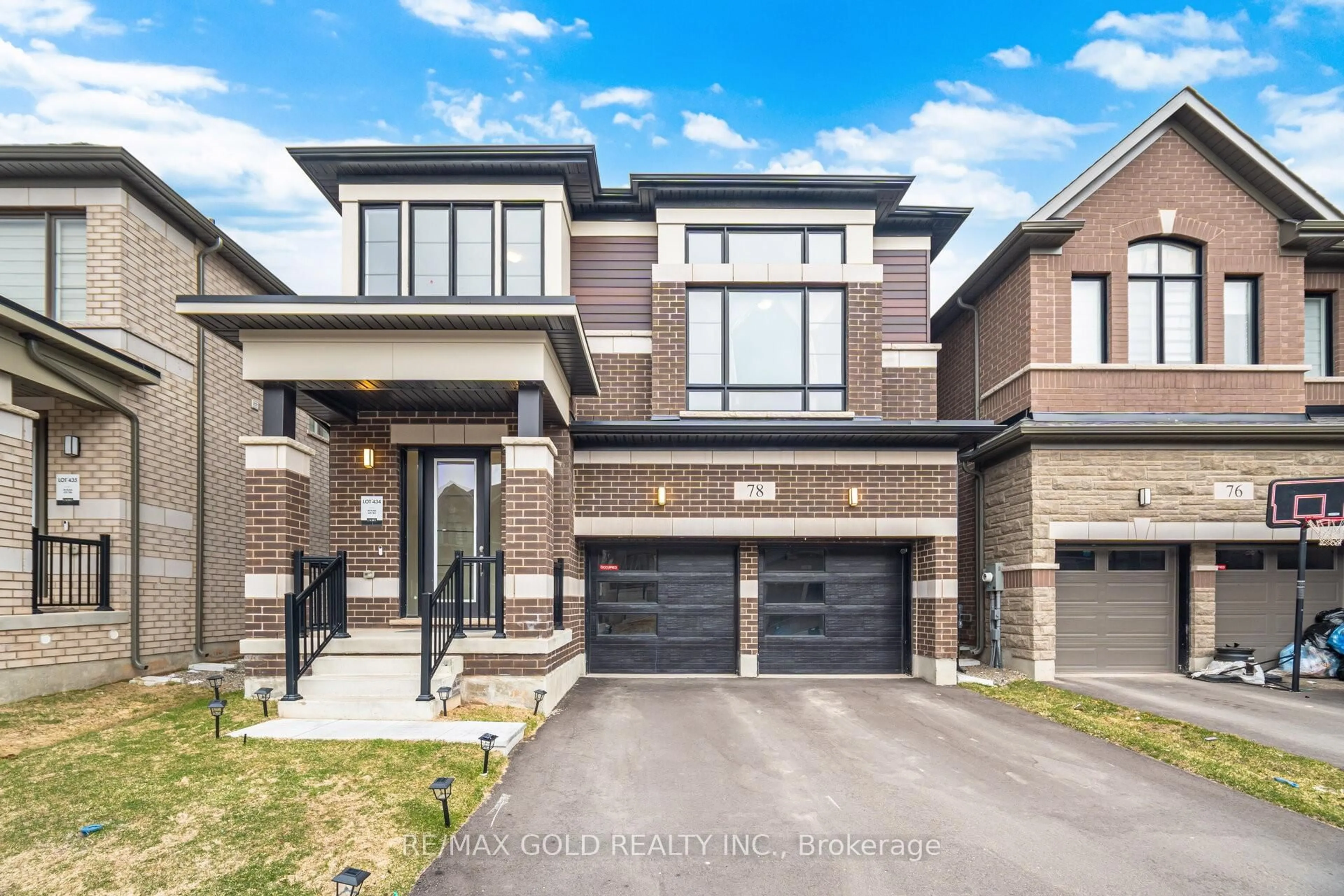 Home with brick exterior material, street for 78 Player Dr, Erin Ontario N0B 1T0