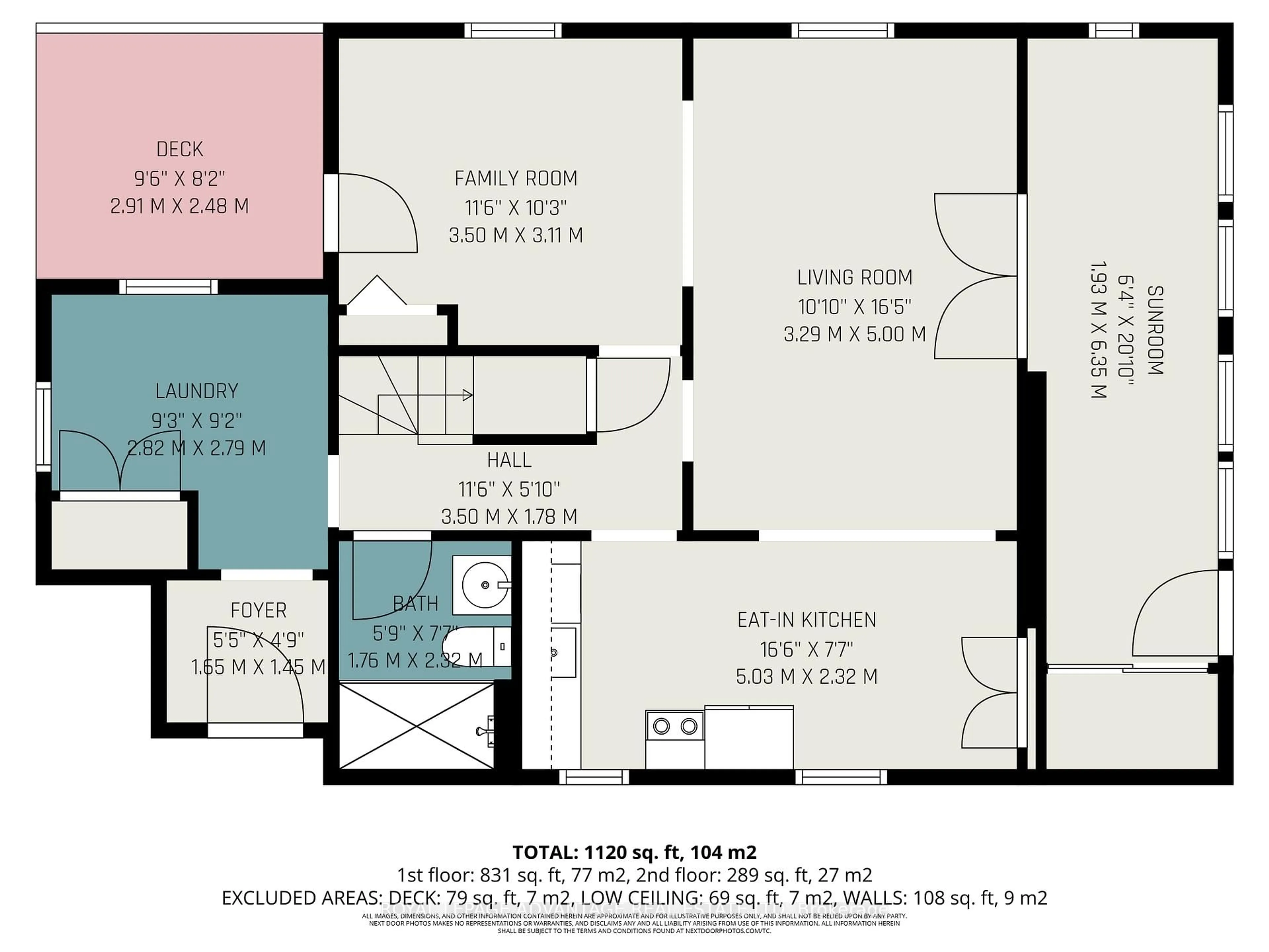 Floor plan for 8 Roosevelt Dr, Smiths Falls Ontario K7A 3J8