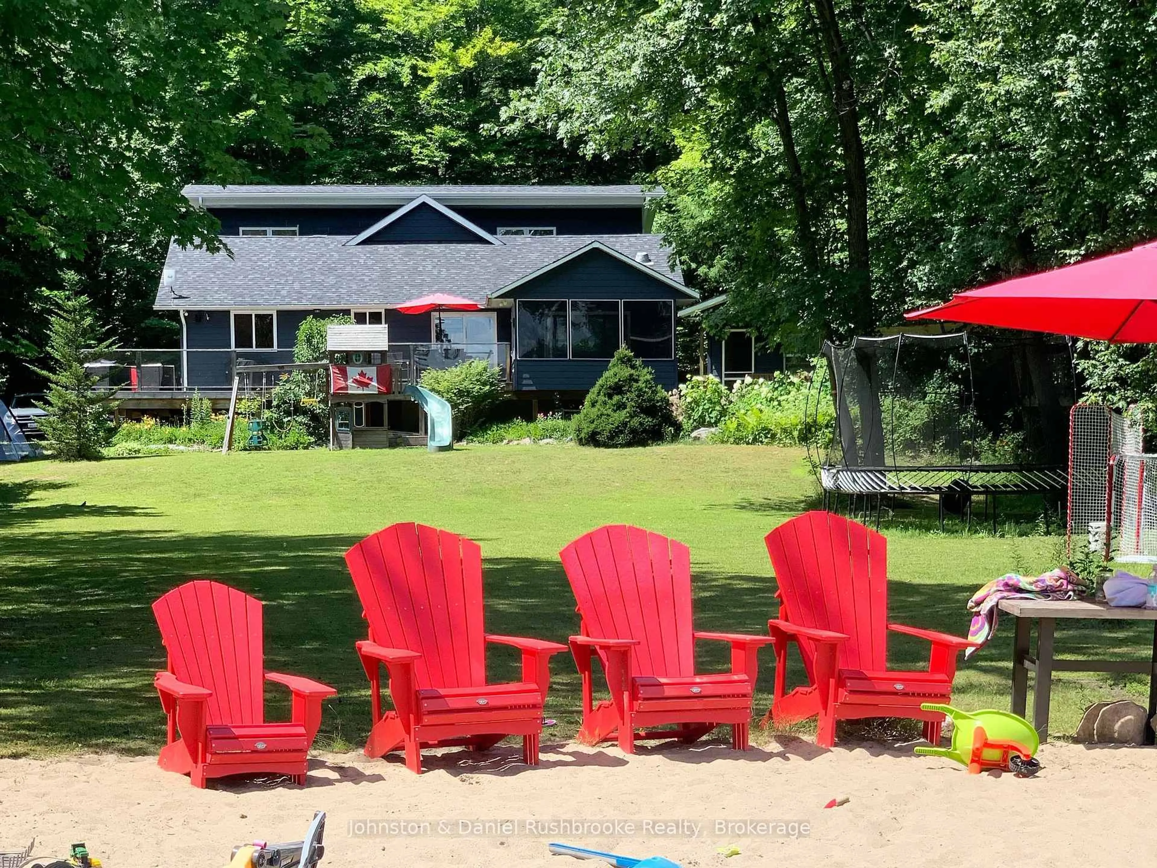 Patio, water/lake/river/ocean view for 1005 Echo Bay Rd, Muskoka Lakes Ontario P0C 1A0