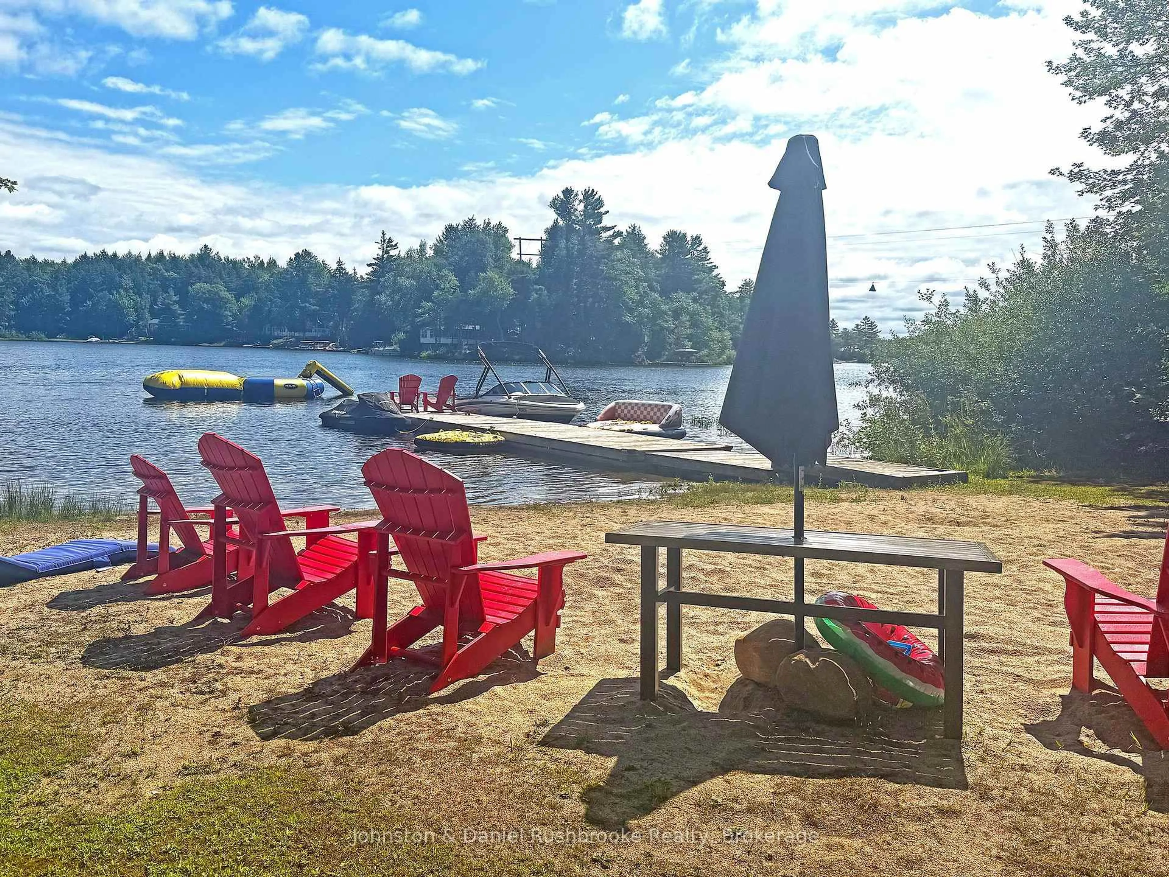 Patio, water/lake/river/ocean view for 1005 Echo Bay Rd, Muskoka Lakes Ontario P0C 1A0