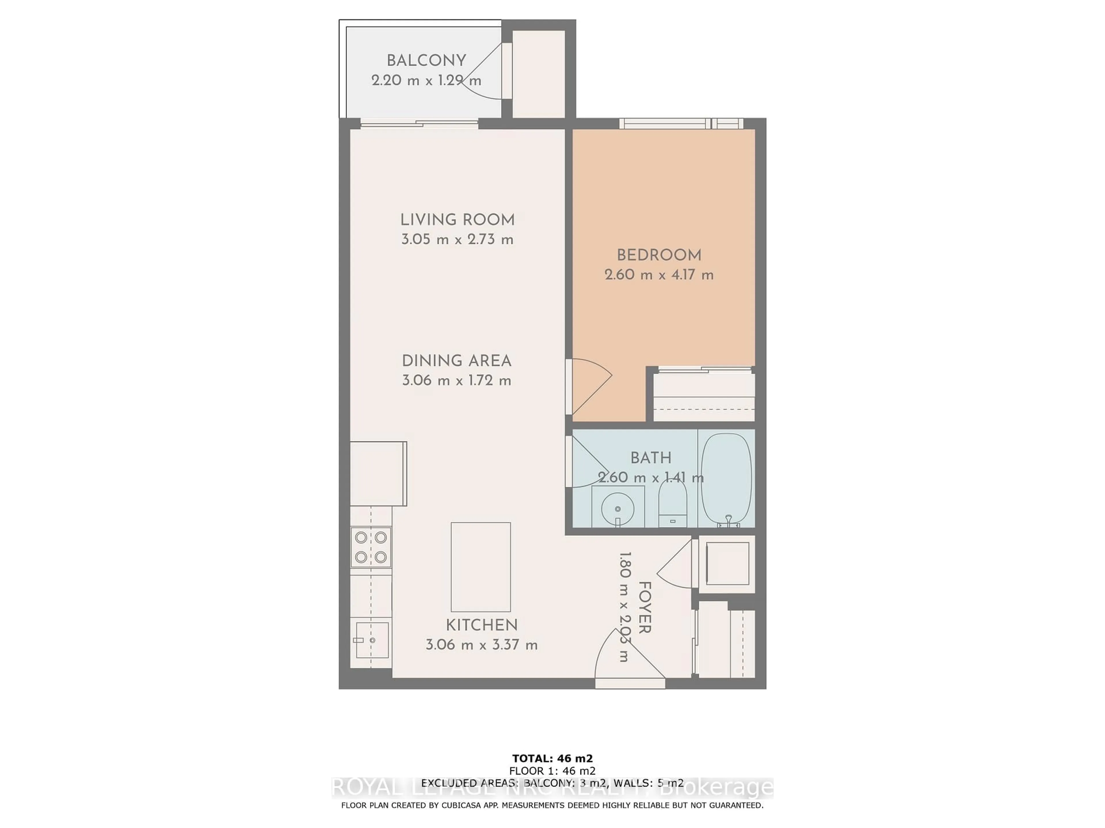 Floor plan for 50 Herrick Ave #LP45, St. Catharines Ontario L2P 0G3