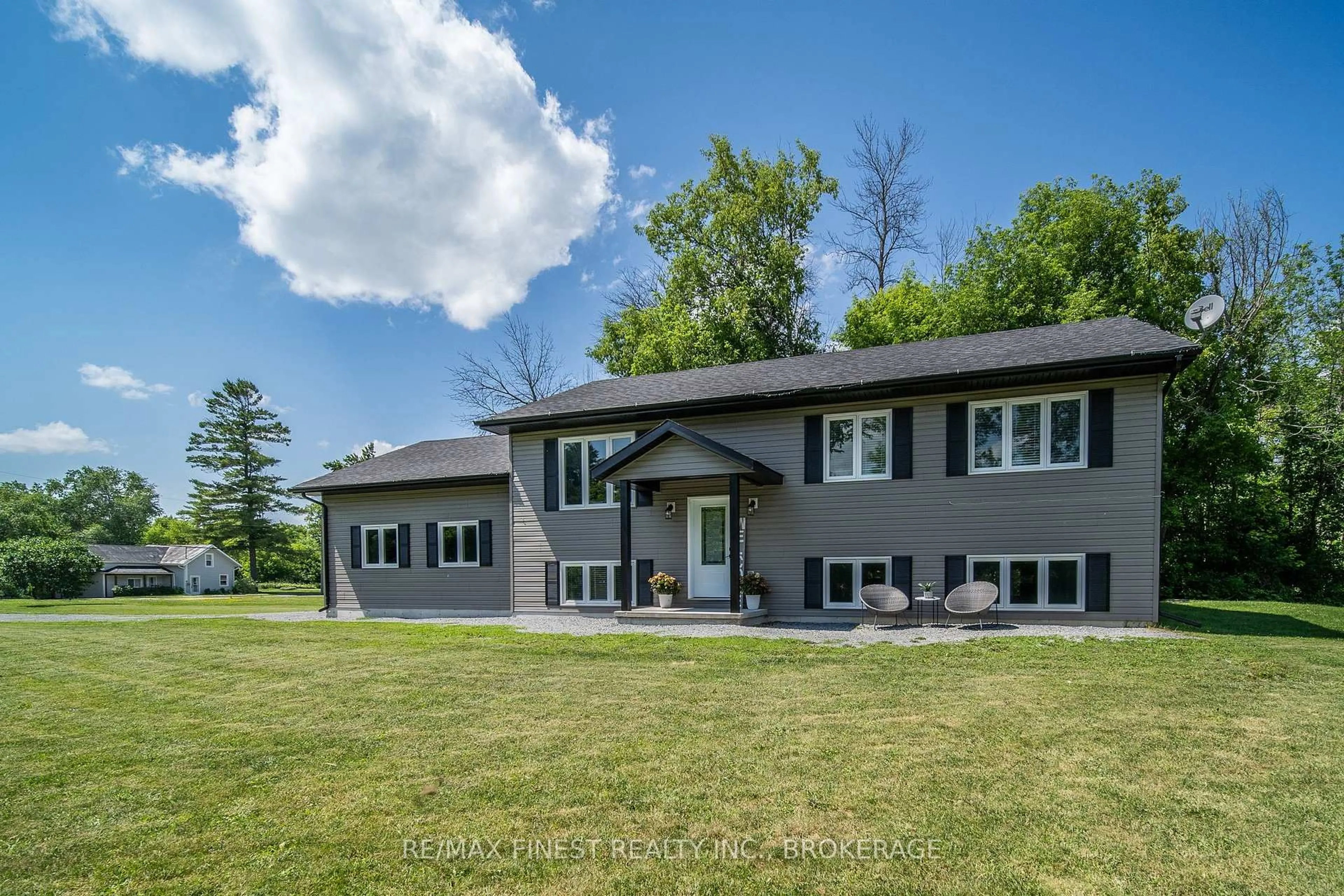 A pic from outside/outdoor area/front of a property/back of a property/a pic from drone, unknown for 1524 Lake Rd, Kaladar Ontario K0K 1Z0