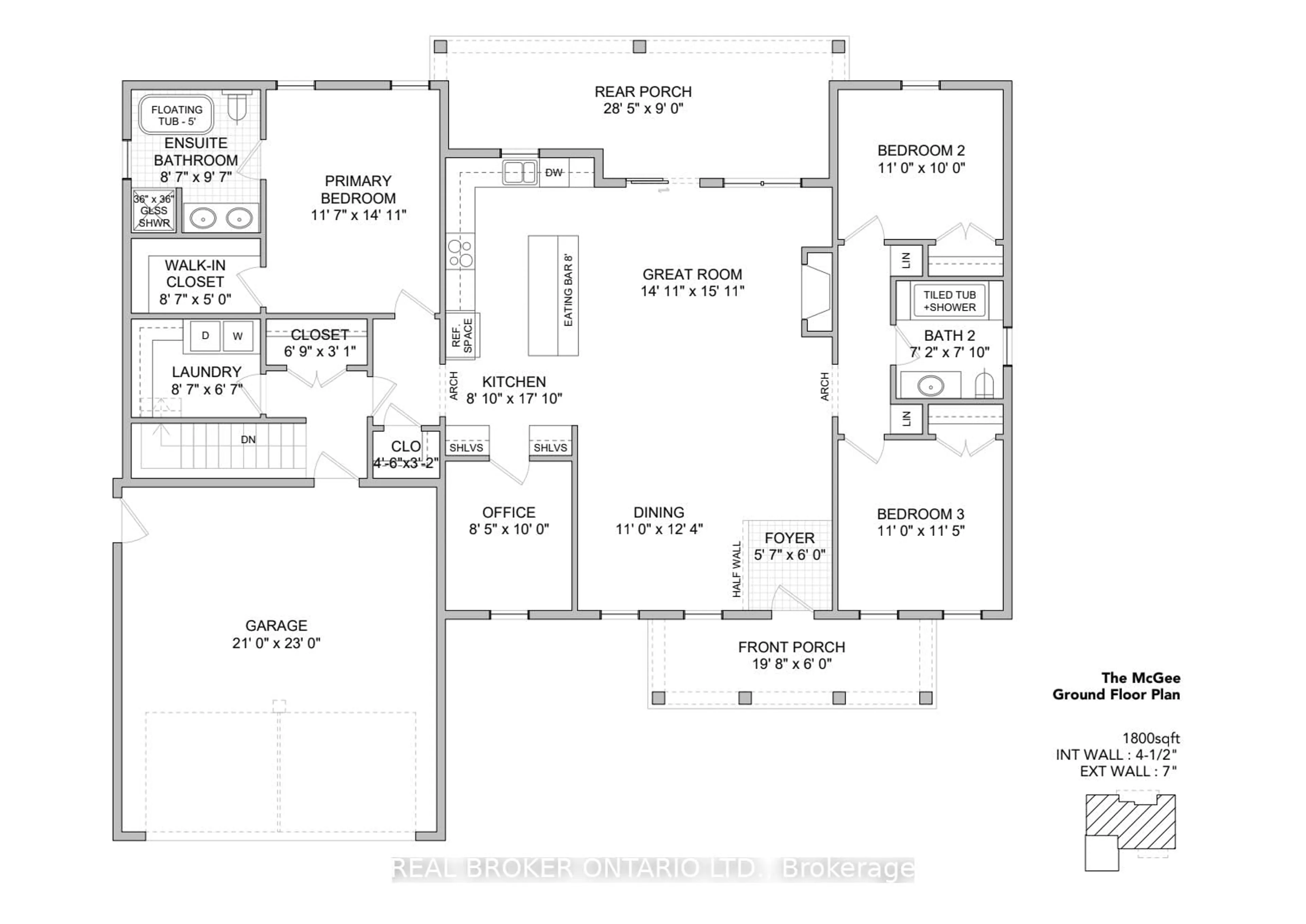 Floor plan for 1718 County 18 Rd, North Grenville Ontario K0G 1S0