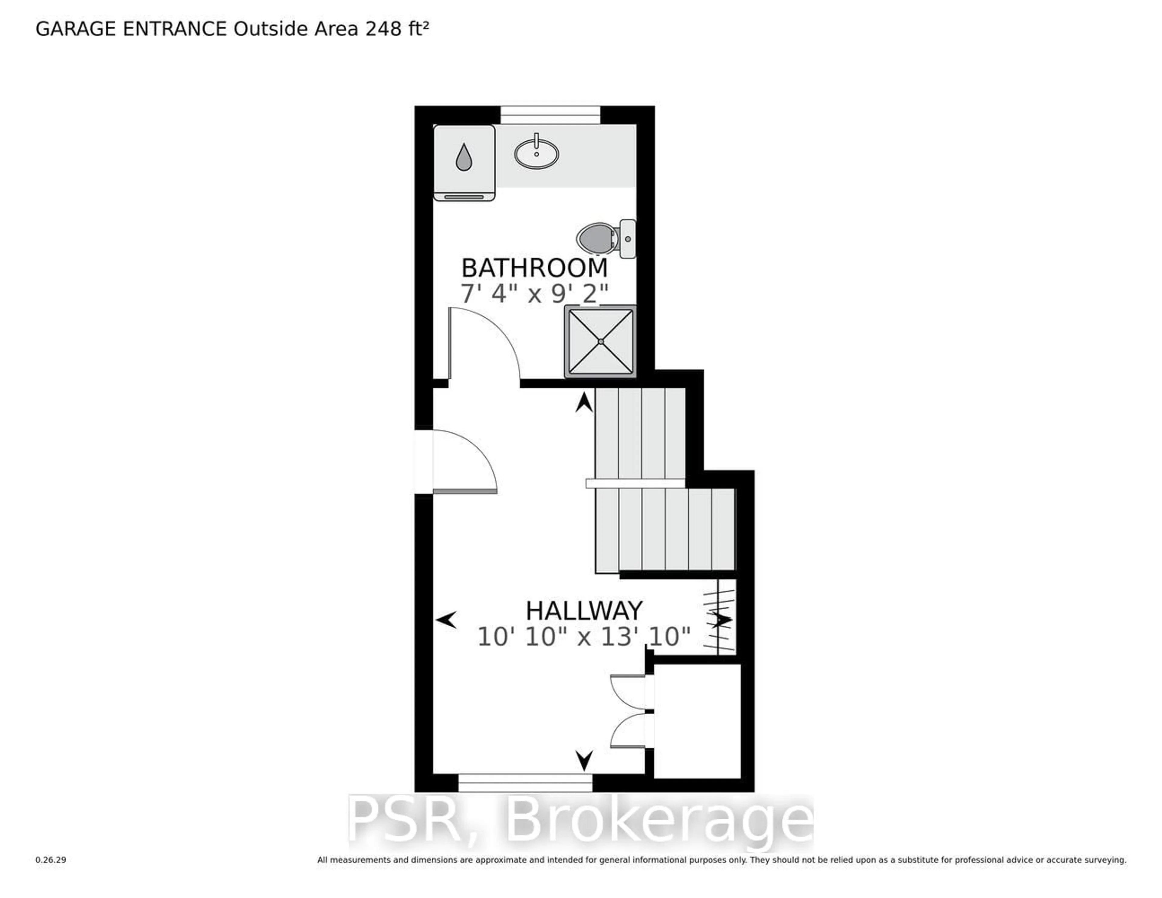 Floor plan for 36 Randerson Ave, Kitchener Ontario N2H 3L9