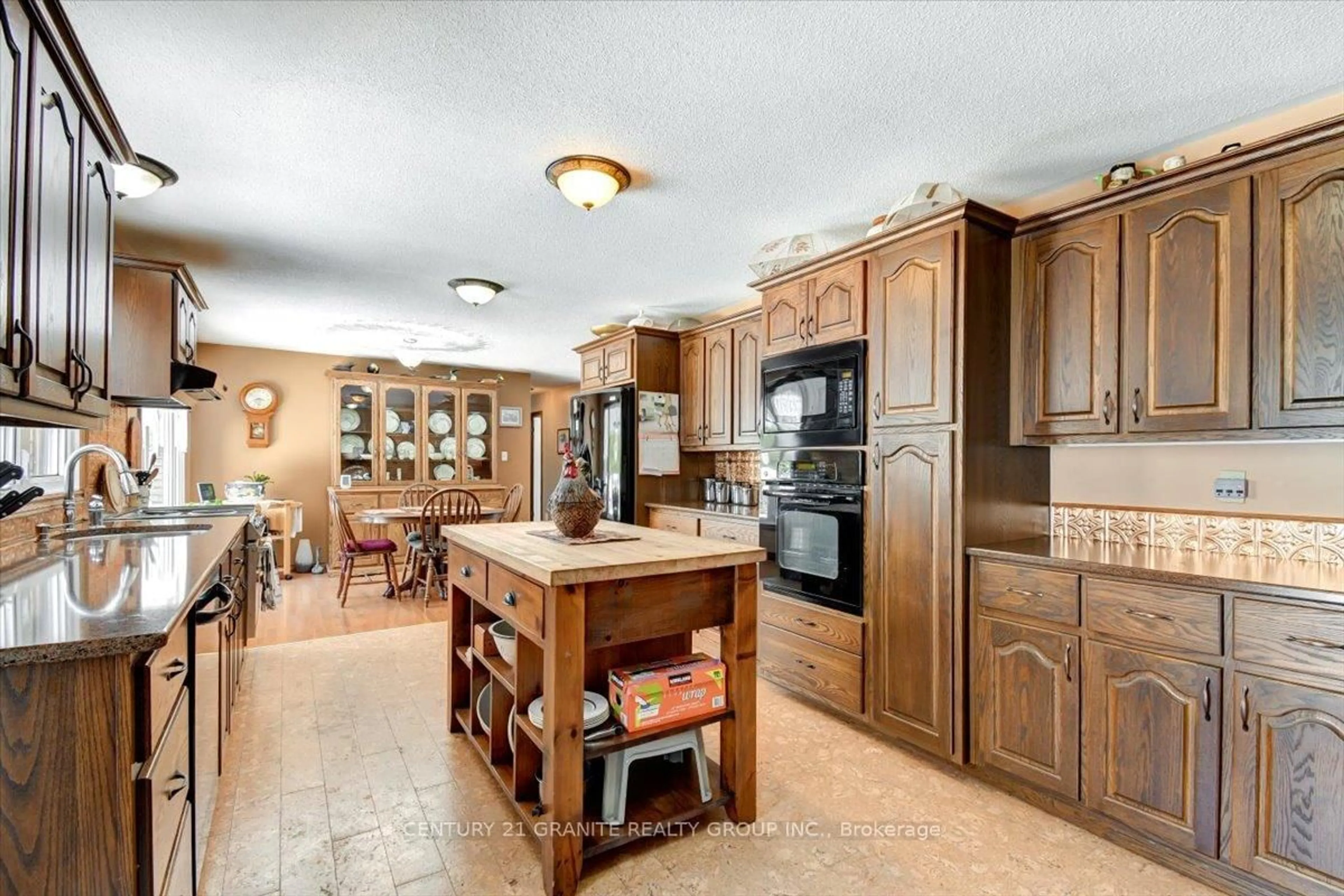 Open concept kitchen, ceramic/tile floor for 237 Maxwell Settlement Rd, Bancroft Ontario K0L 1C0