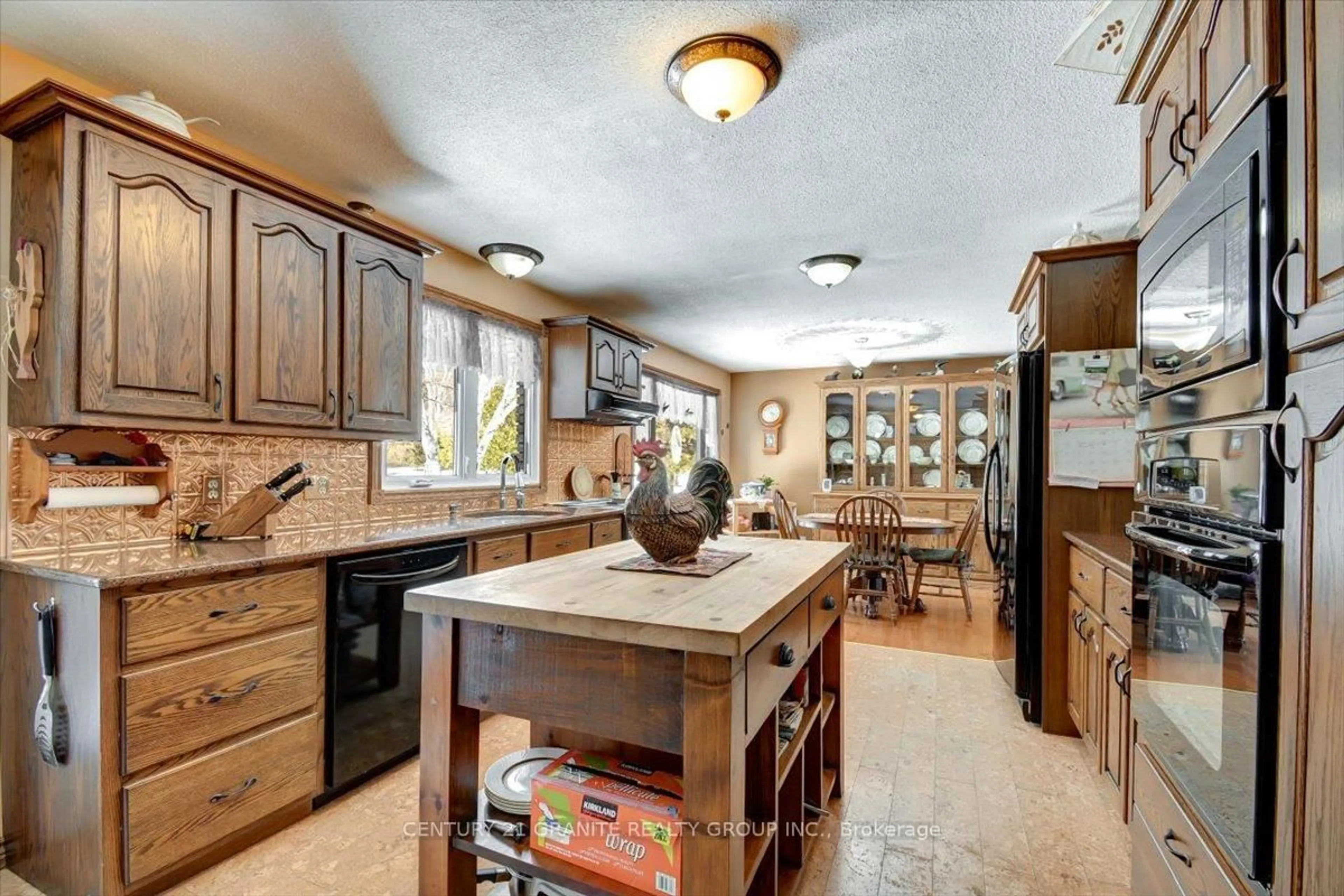 Open concept kitchen, ceramic/tile floor for 237 Maxwell Settlement Rd, Bancroft Ontario K0L 1C0