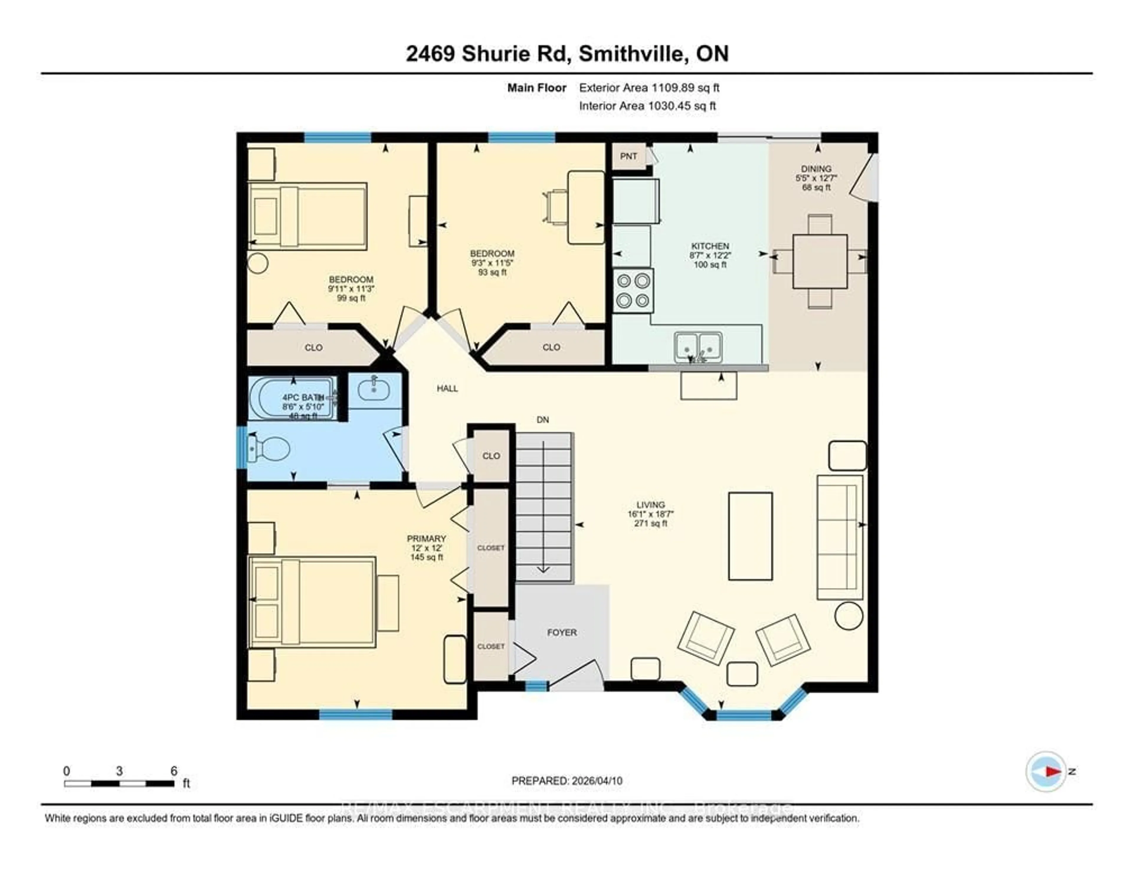 Floor plan for 2469 Shurie Rd, West Lincoln Ontario L0R 2A0