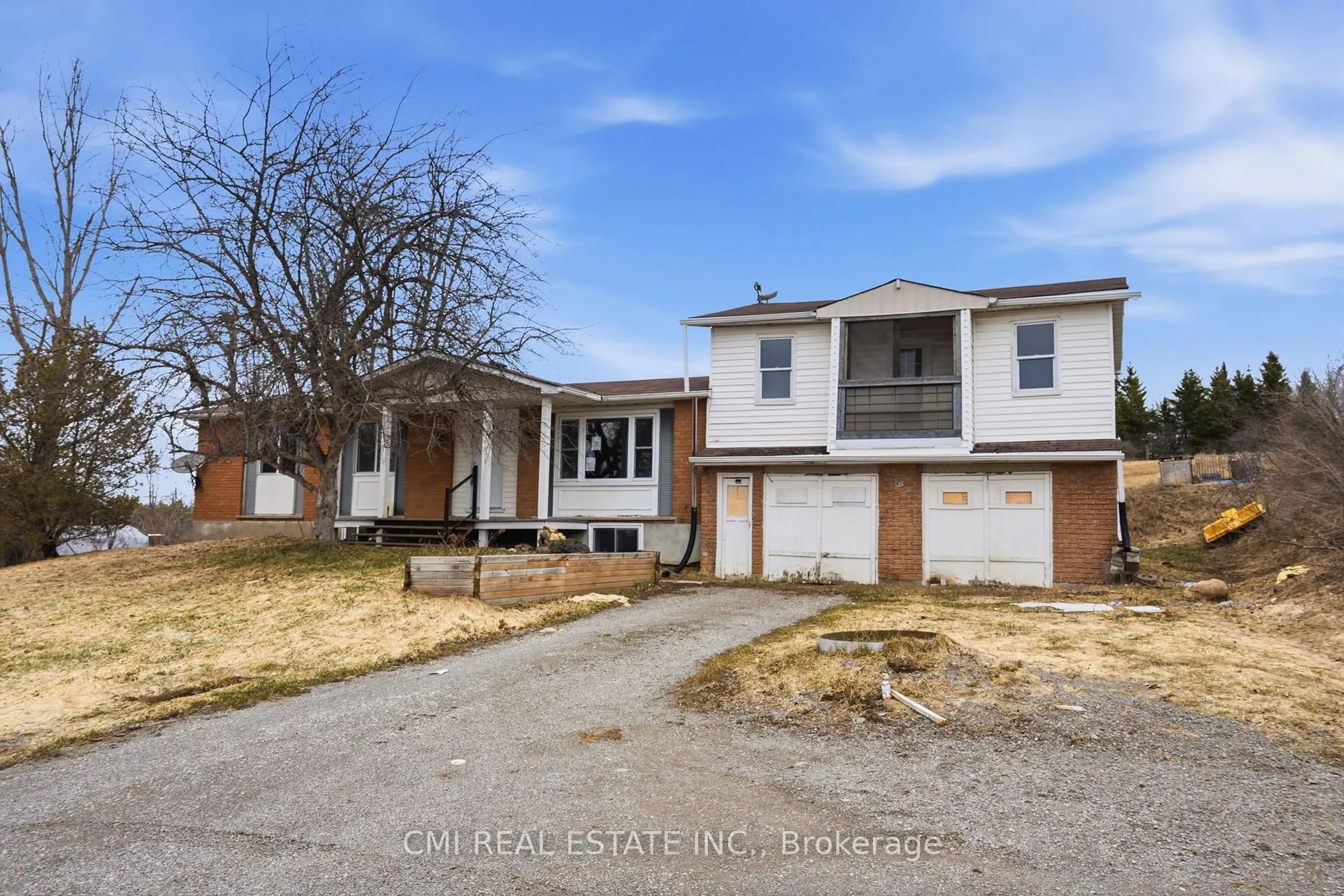 A pic from outside/outdoor area/front of a property/back of a property/a pic from drone, street for 692 Emily Park Rd, Kawartha Lakes Ontario K0L 2W0