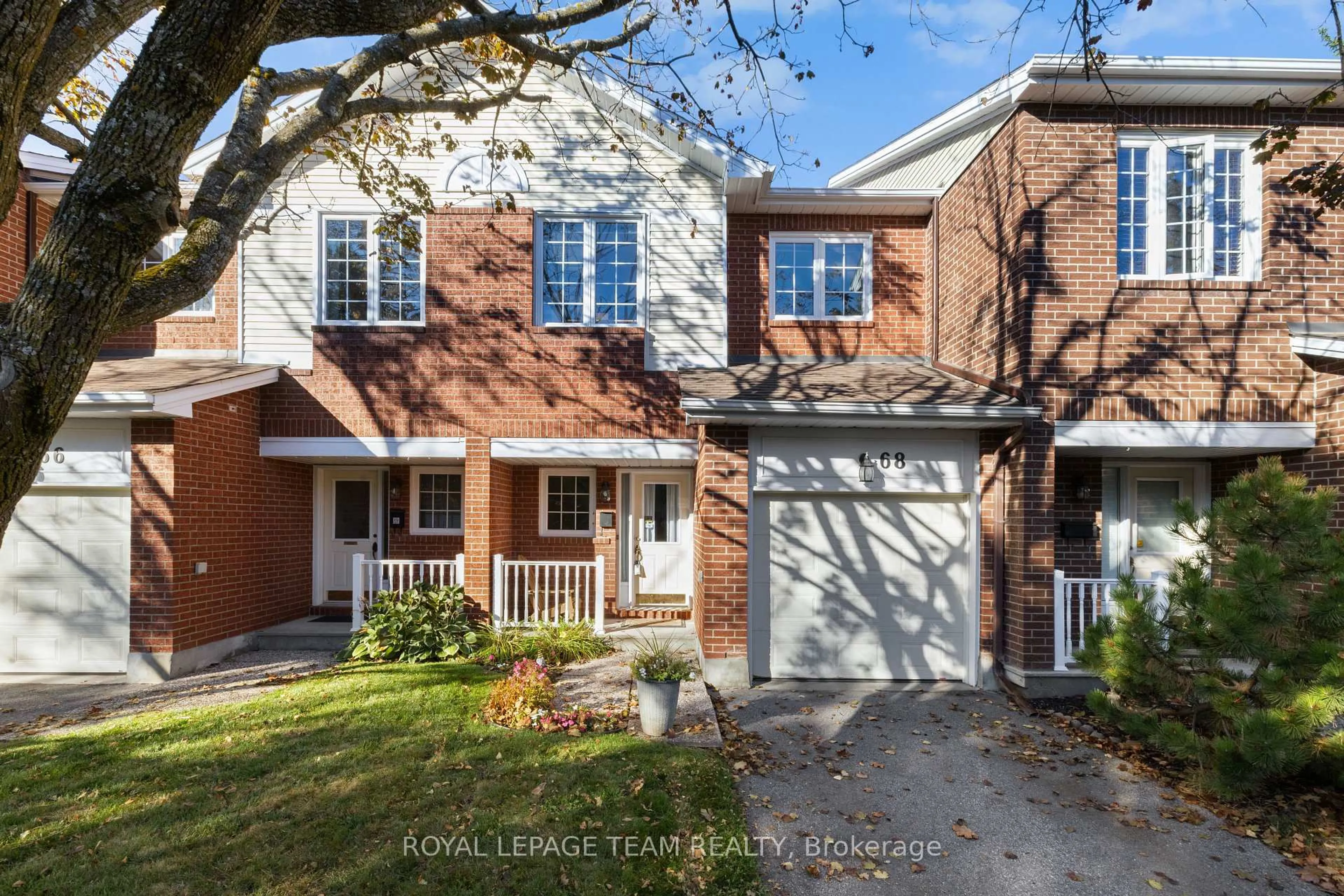 Home with brick exterior material, street for 68 Grandcourt Dr #31, Ottawa Ontario K2G 5W9