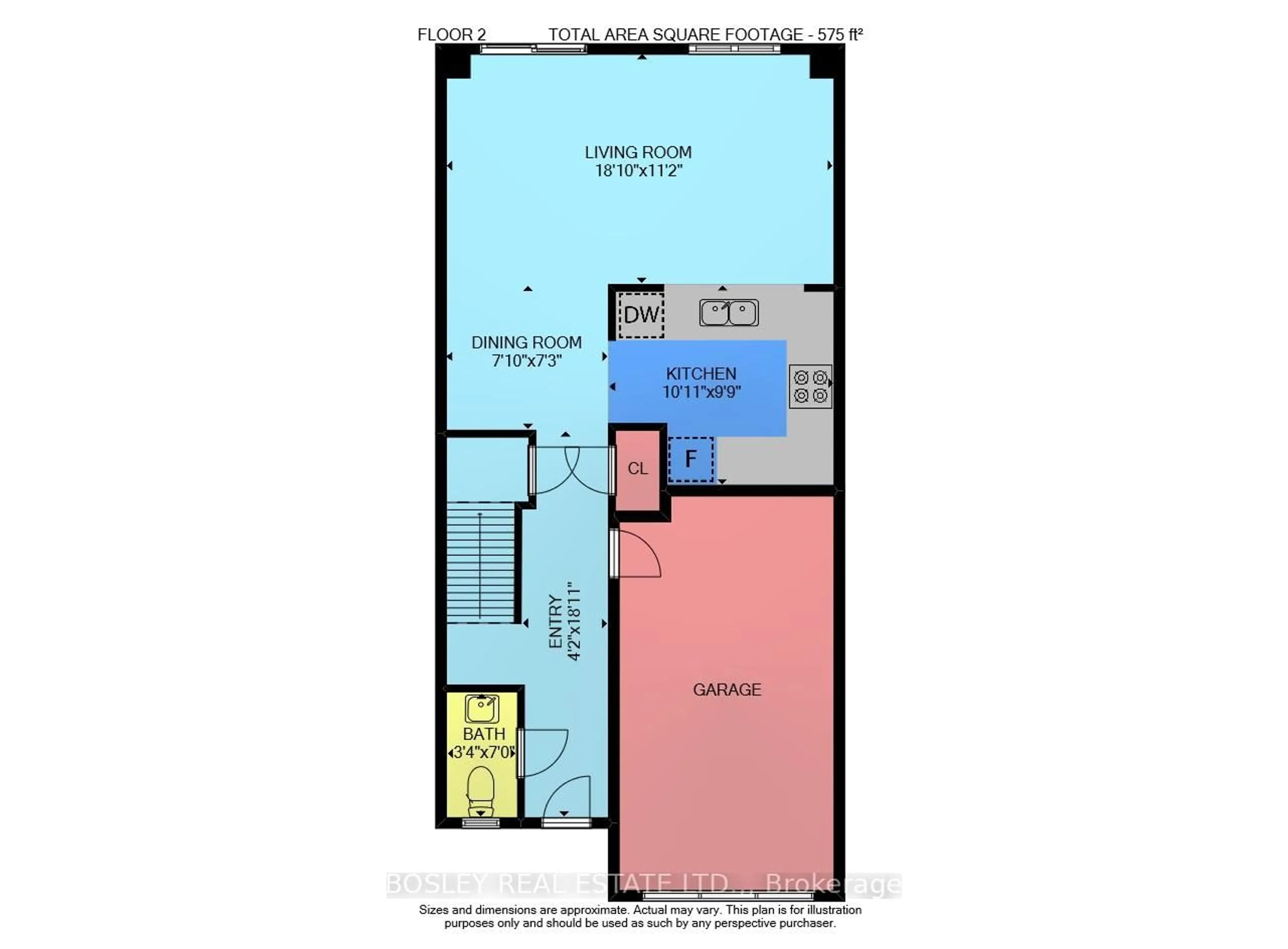 Floor plan for 6263 Valley Way #10, Niagara Falls Ontario L2E 0A1