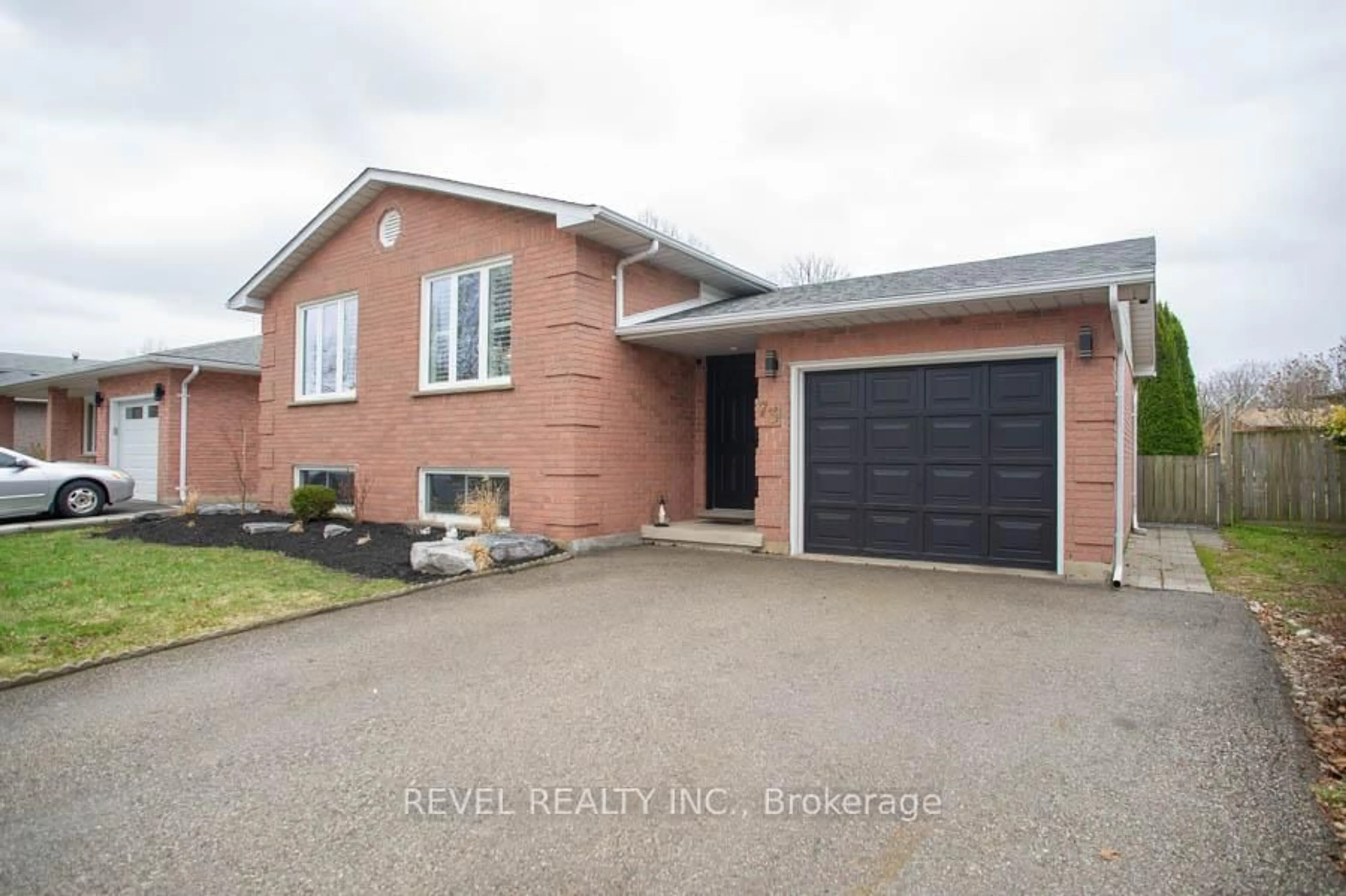 Home with brick exterior material, street for 73 Gillin Rd, Brantford Ontario N3P 1X2