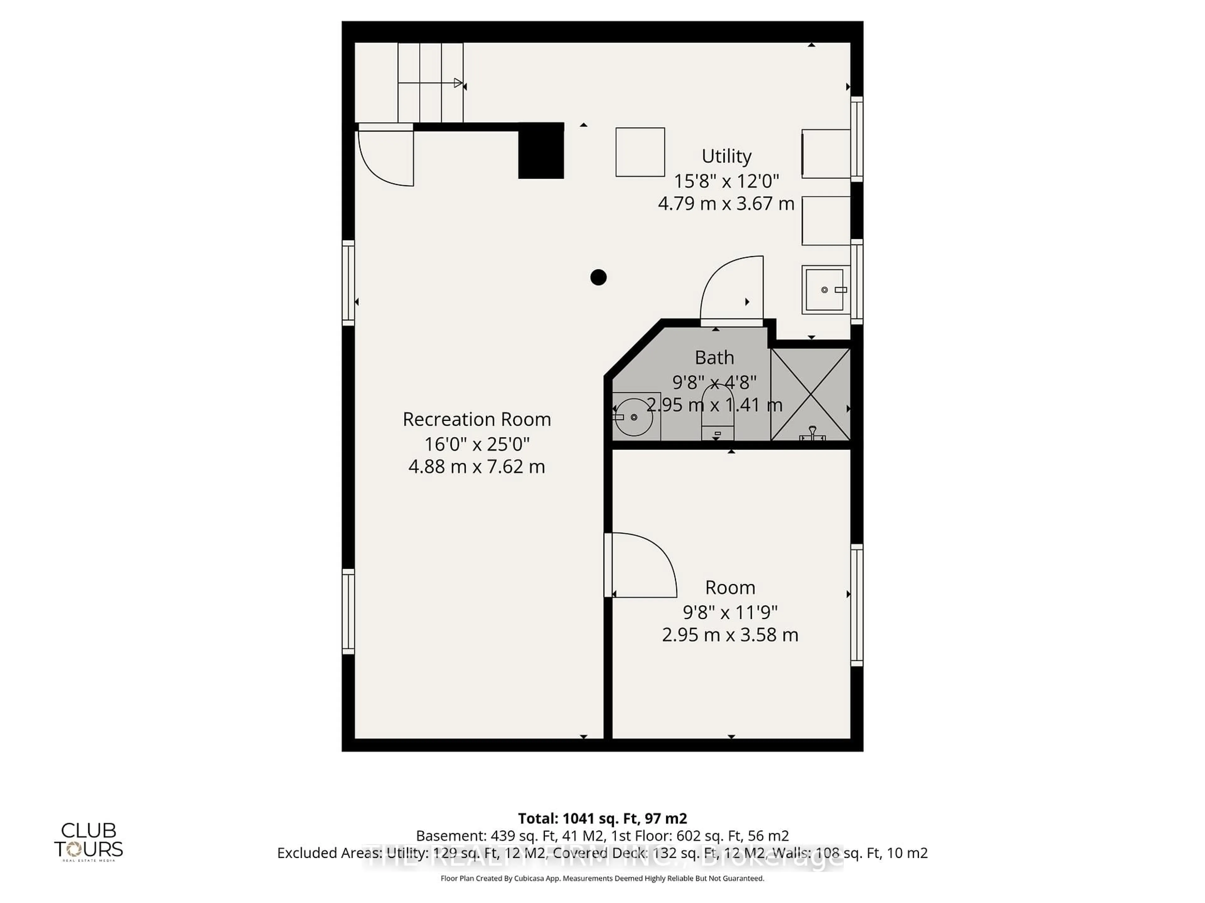 Floor plan for 119 Connaught Ave, London East Ontario N5Y 3A5