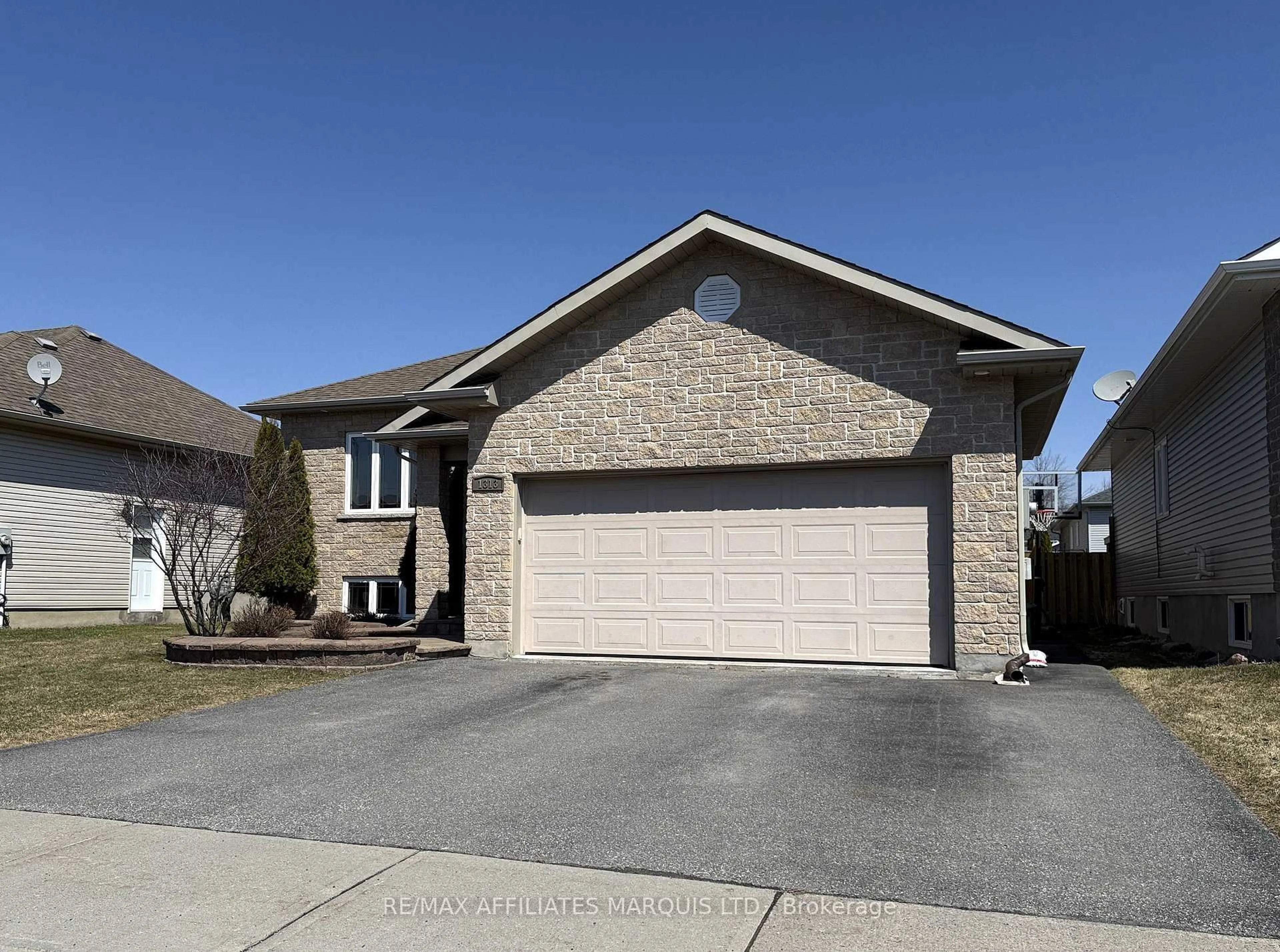 Home with brick exterior material, street for 1313 Arba Crt, Cornwall Ontario K6H 0A9