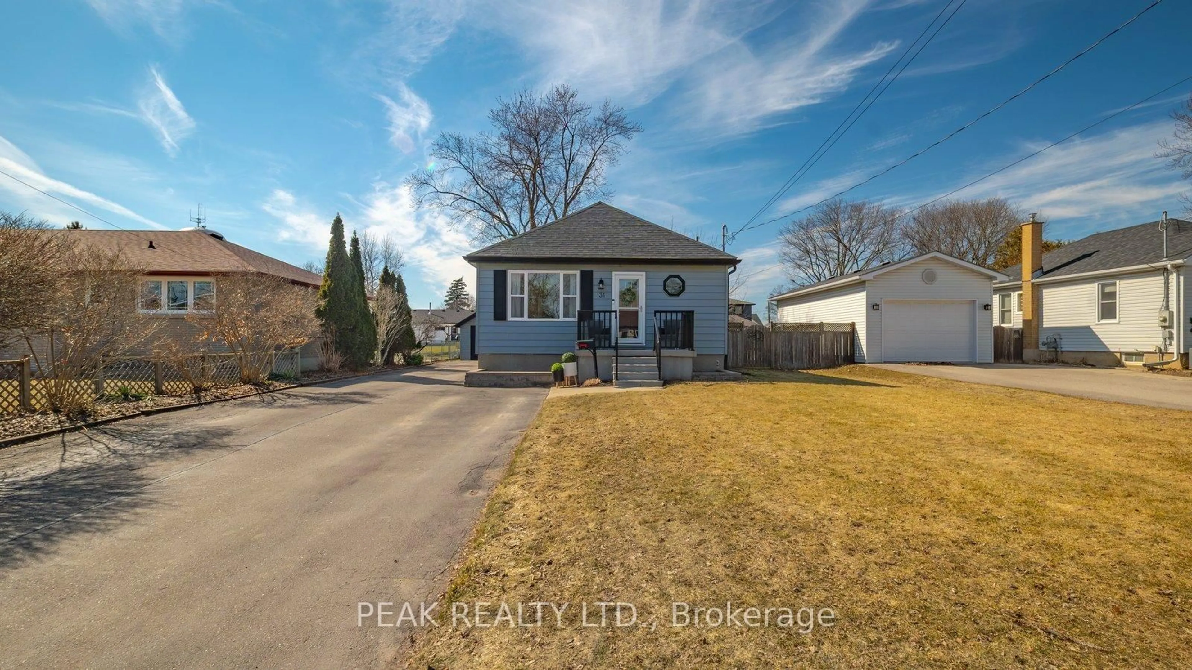 A pic from outside/outdoor area/front of a property/back of a property/a pic from drone, street for 31 Willow Dr, Brantford Ontario N3R 2W5