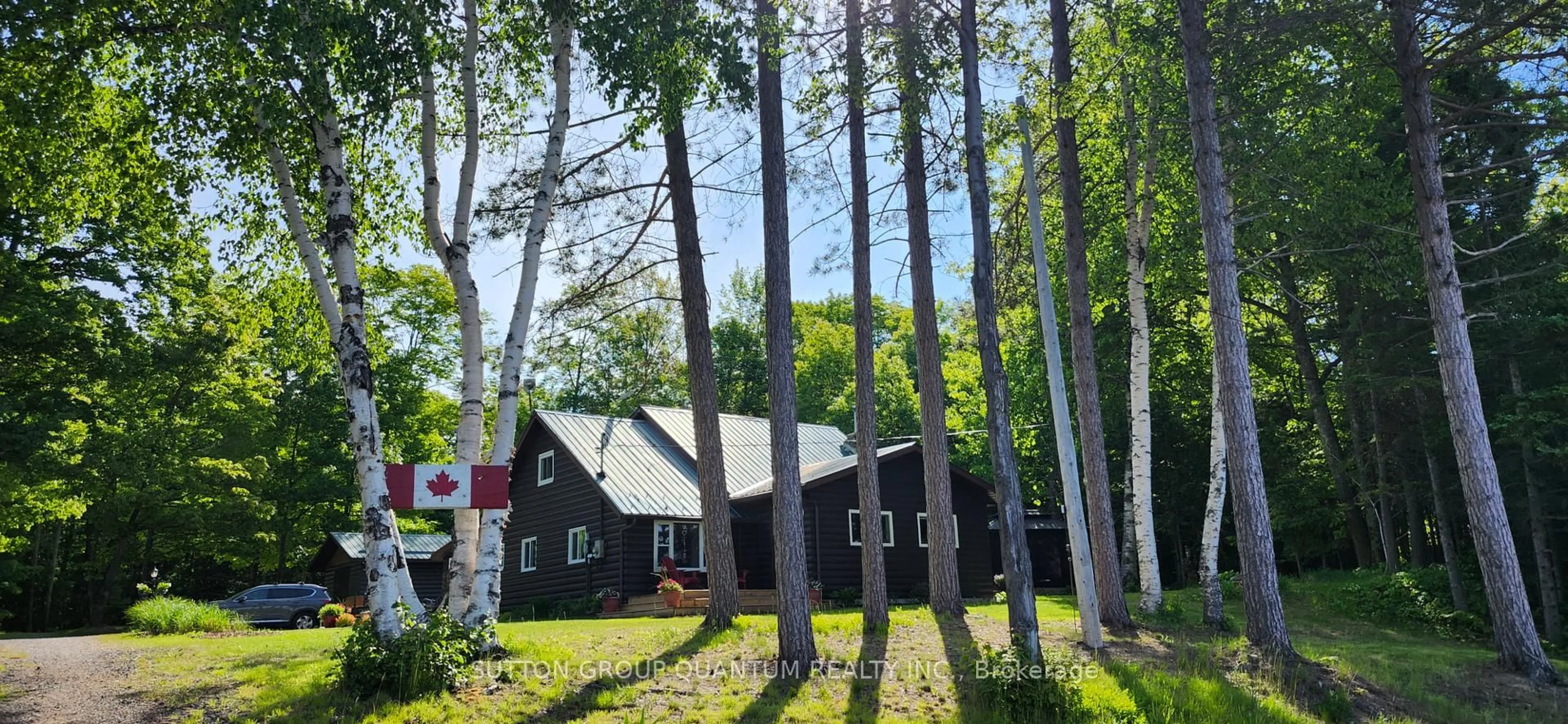 A pic from outside/outdoor area/front of a property/back of a property/a pic from drone, forest/trees view for 10366 Highway 17 Highway, Algoma Remote Area Ontario P0S 1A0