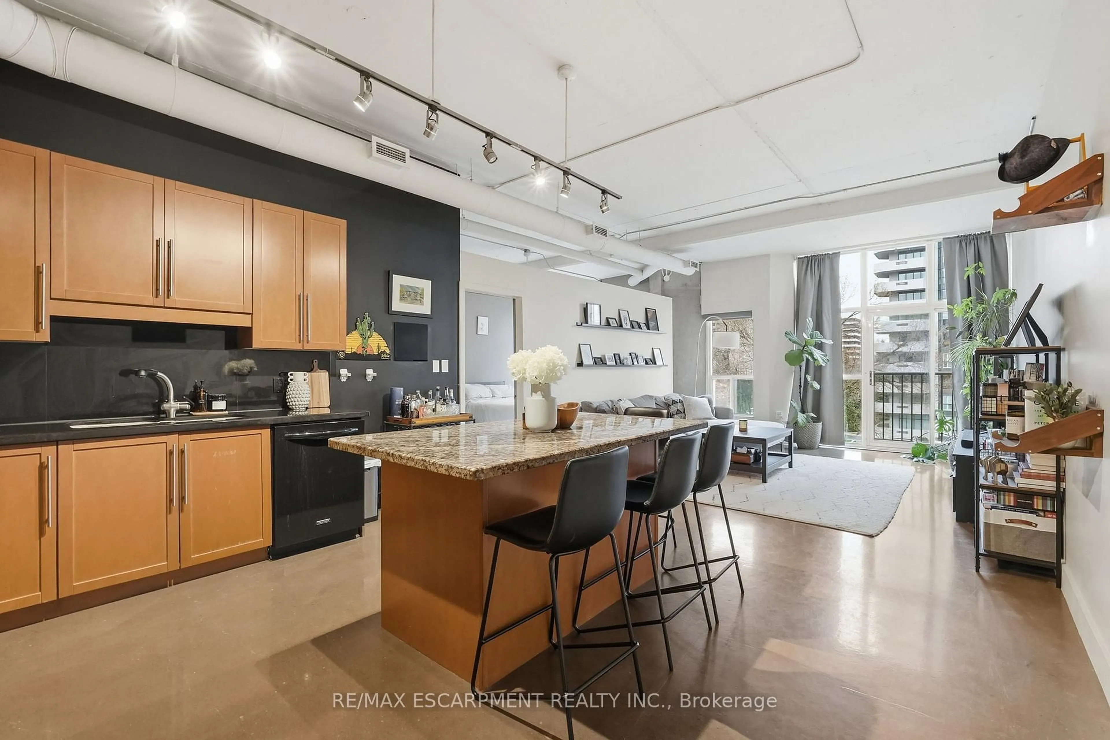 Open concept kitchen, unknown for 66 BAY St #510, Hamilton Ontario L8P 4Z6