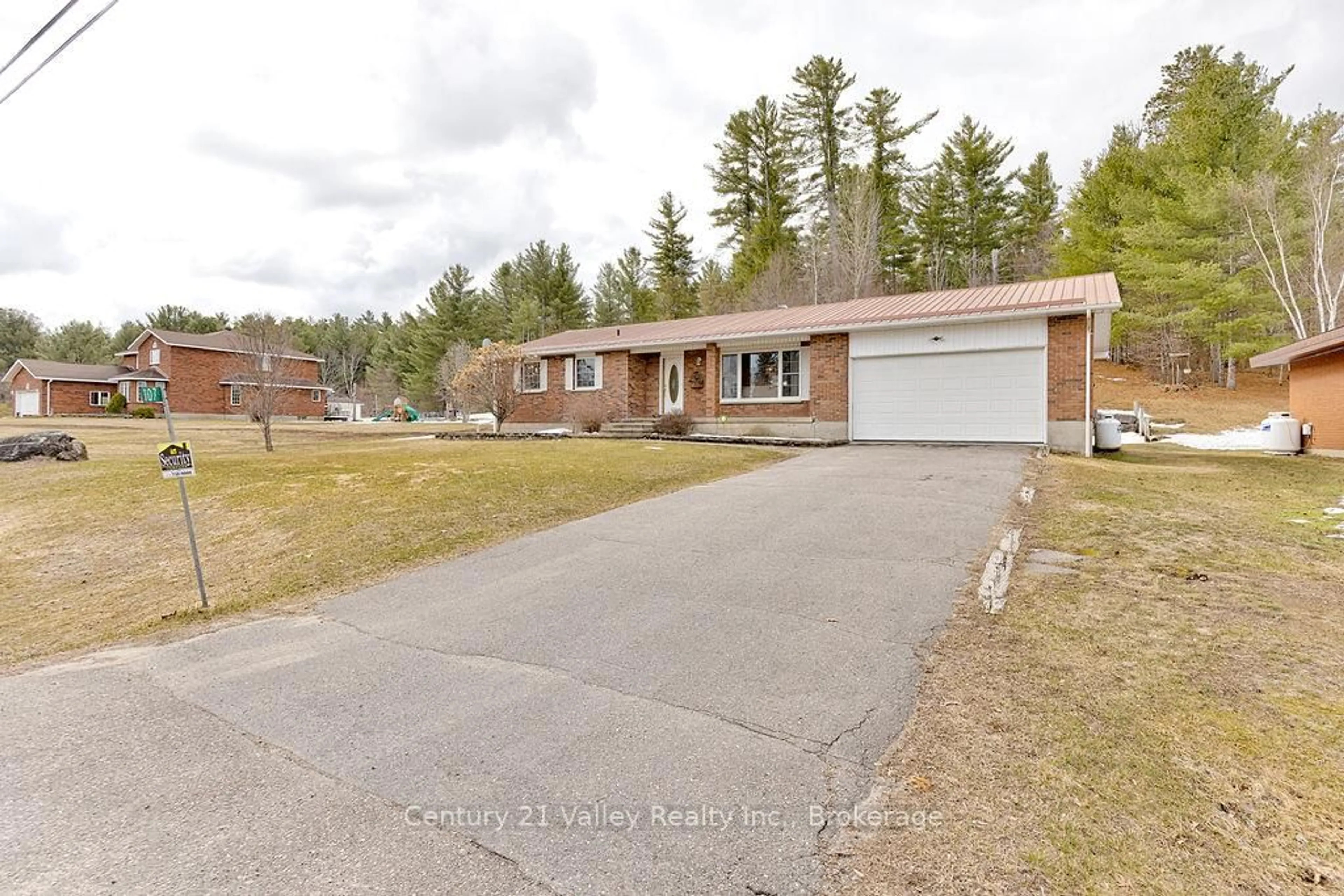A pic from outside/outdoor area/front of a property/back of a property/a pic from drone, street for 107 Augsburg Rd, Eganville Ontario K0J 1T0
