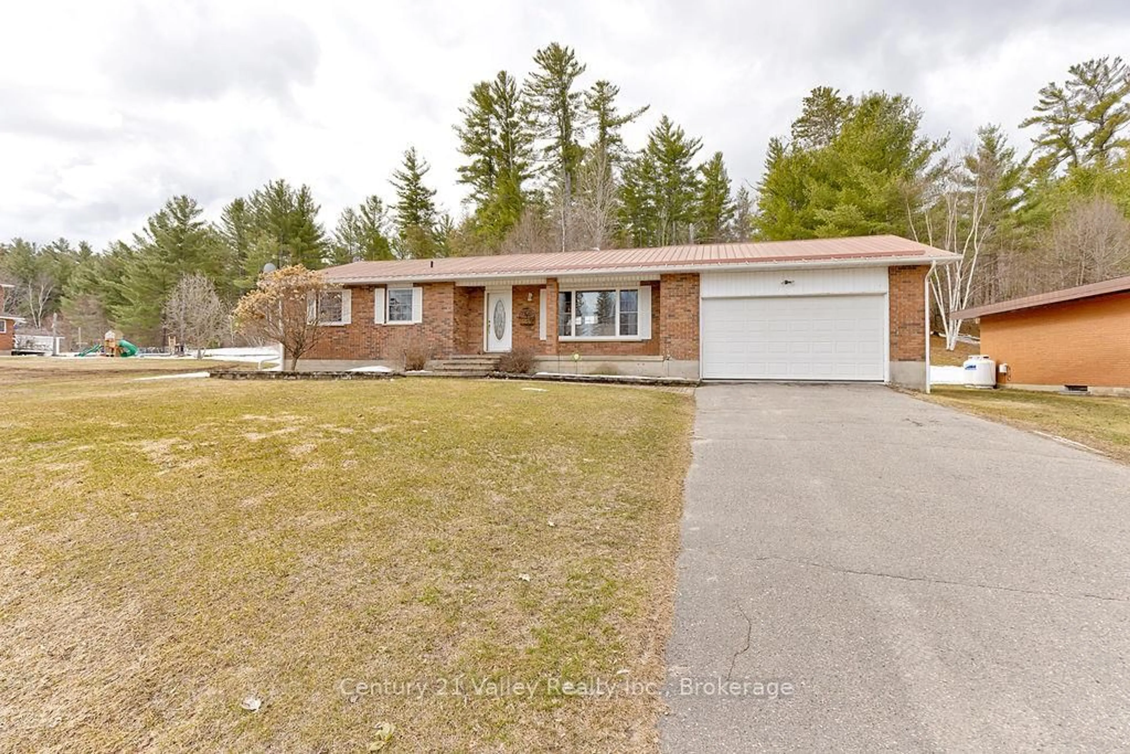 A pic from outside/outdoor area/front of a property/back of a property/a pic from drone, street for 107 Augsburg Rd, Eganville Ontario K0J 1T0