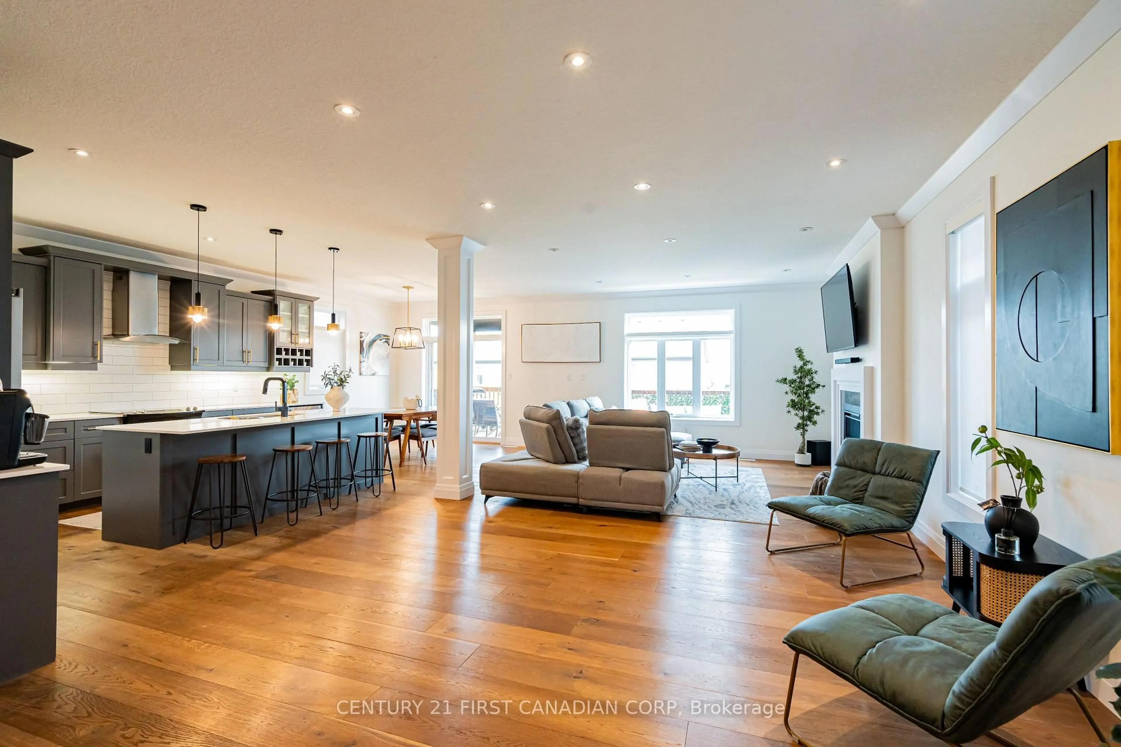 Open concept kitchen, unknown for 2085 Gough Ave, London North Ontario N5X 0K4