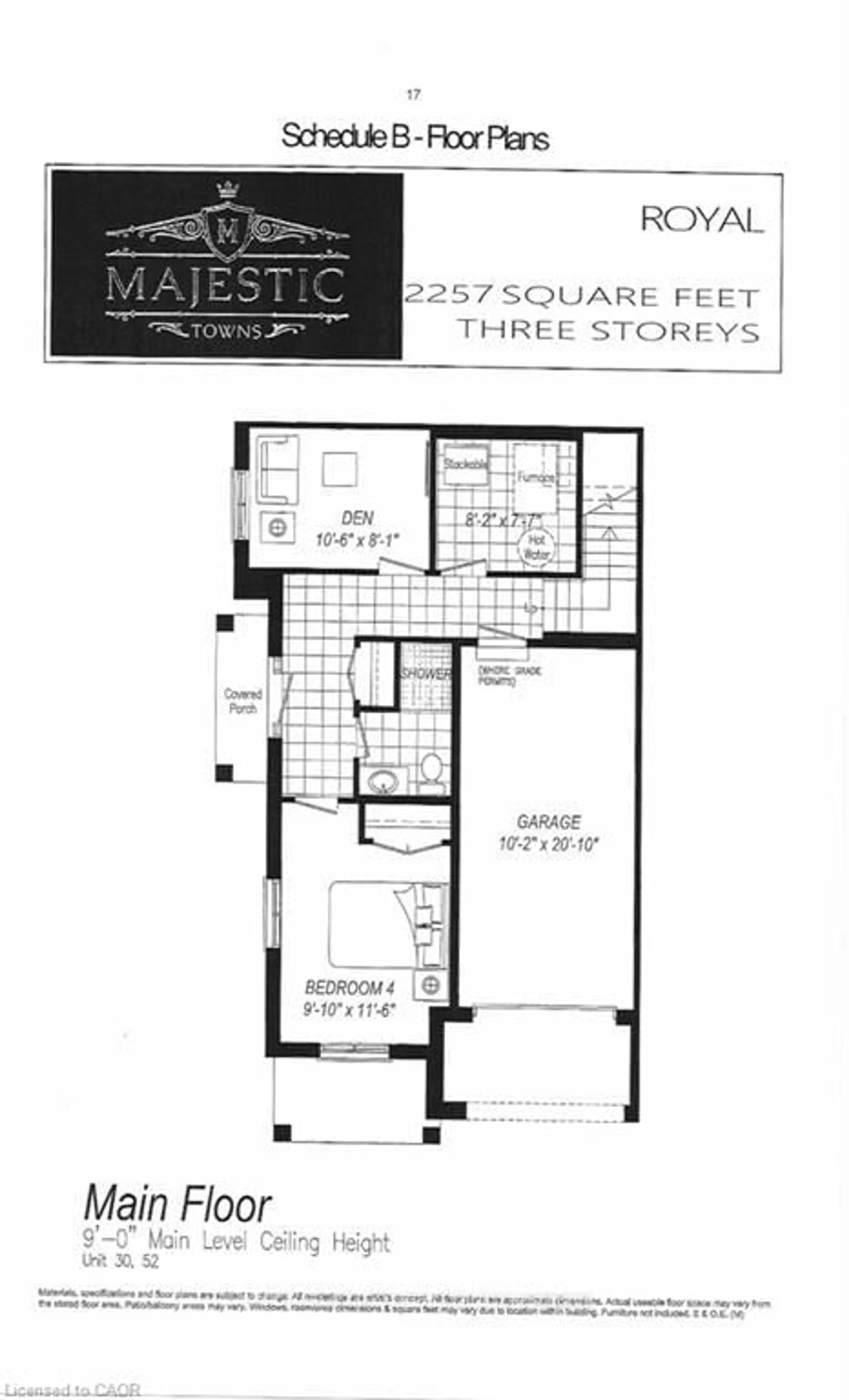 Floor plan for 101 Mallard Tr, Hamilton Ontario L8B 1W5