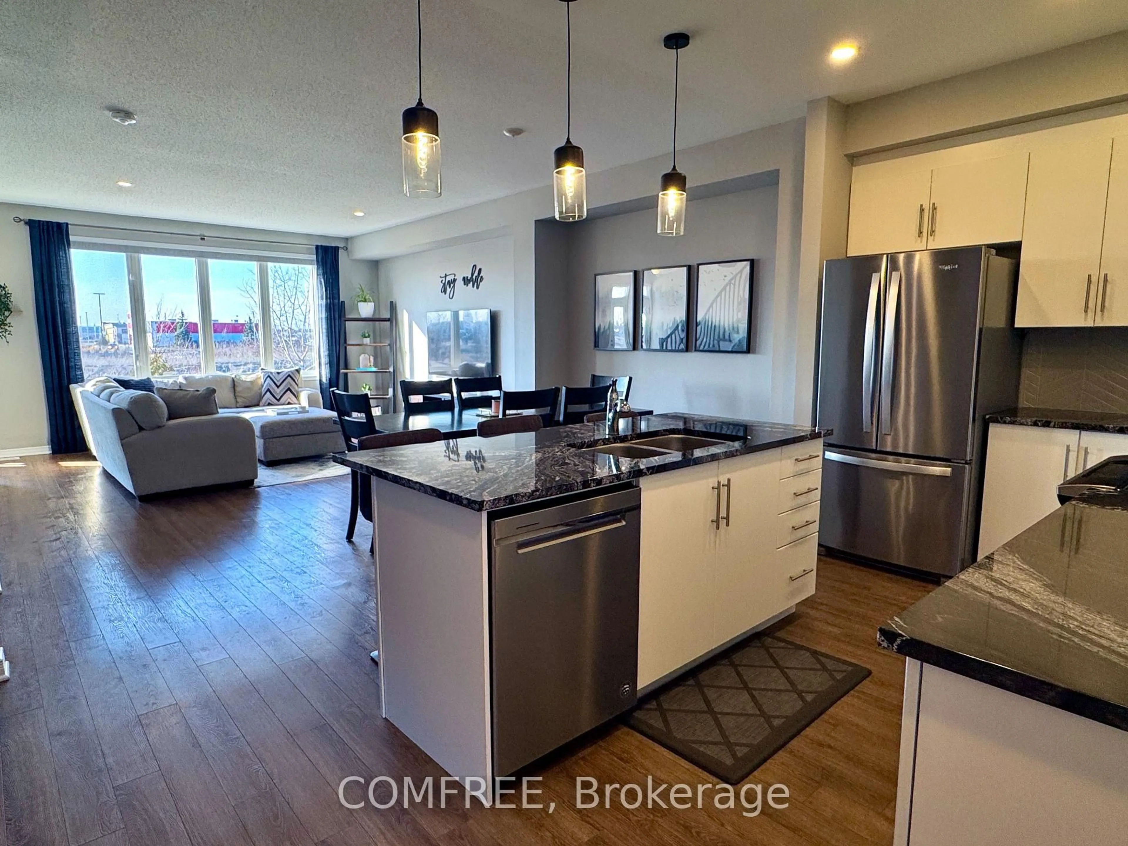 Open concept kitchen, unknown for 23 Stokes Dr, Carleton Place Ontario K7C 0J6