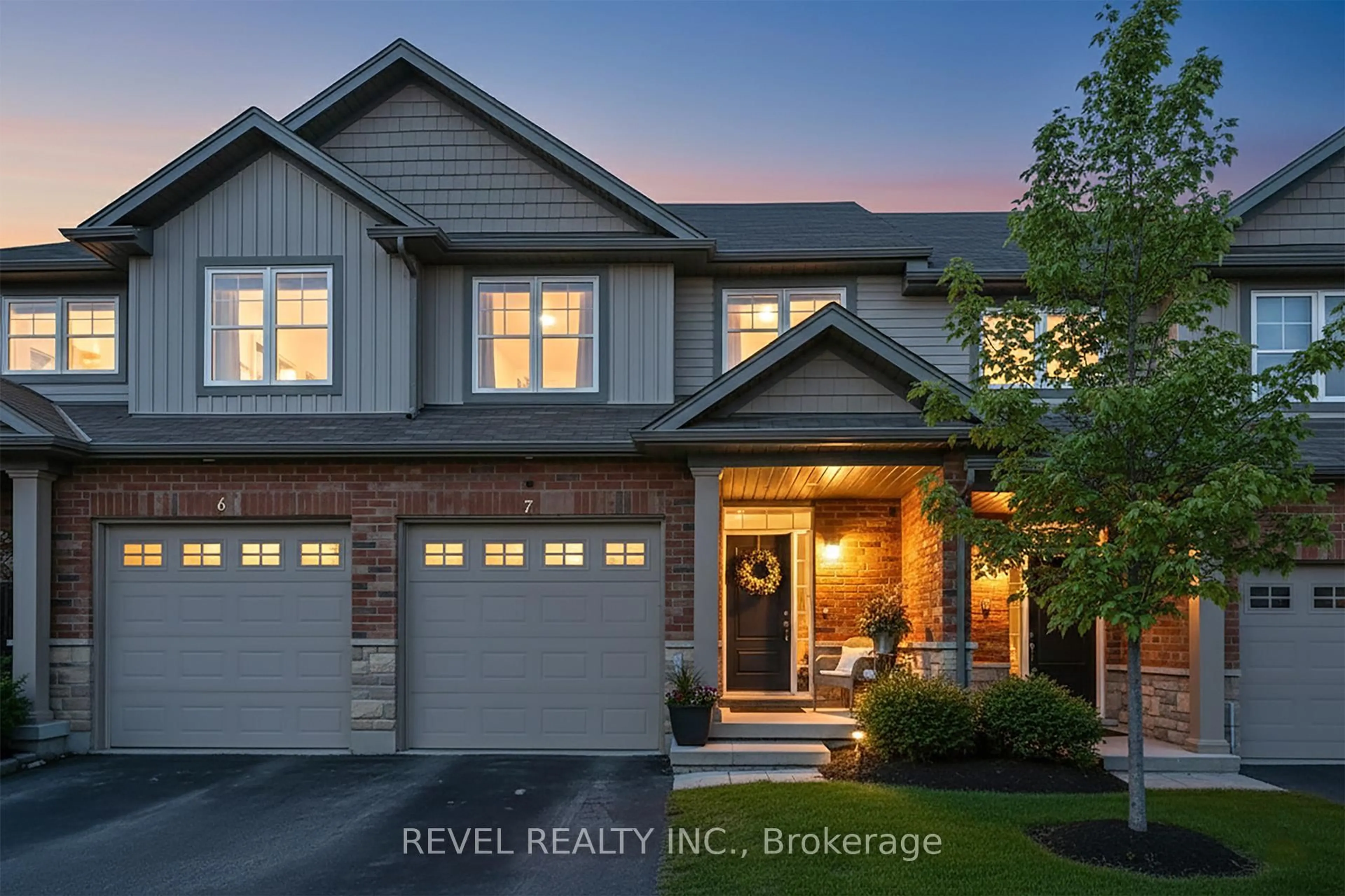 Home with brick exterior material, street for 22 Marshall Dr #7, Guelph Ontario N1E 0M9