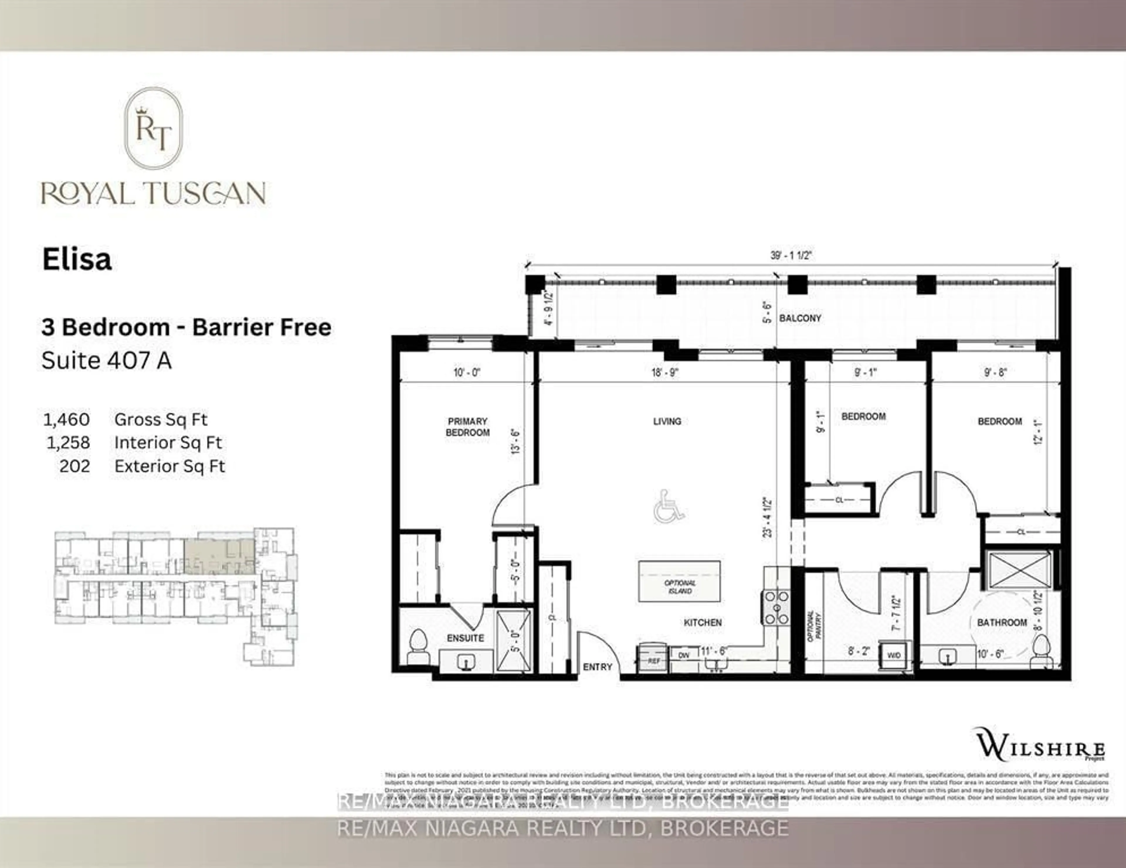 Floor plan for 1024 VANSICKLE Rd #407A, St. Catharines Ontario L2S 2X3