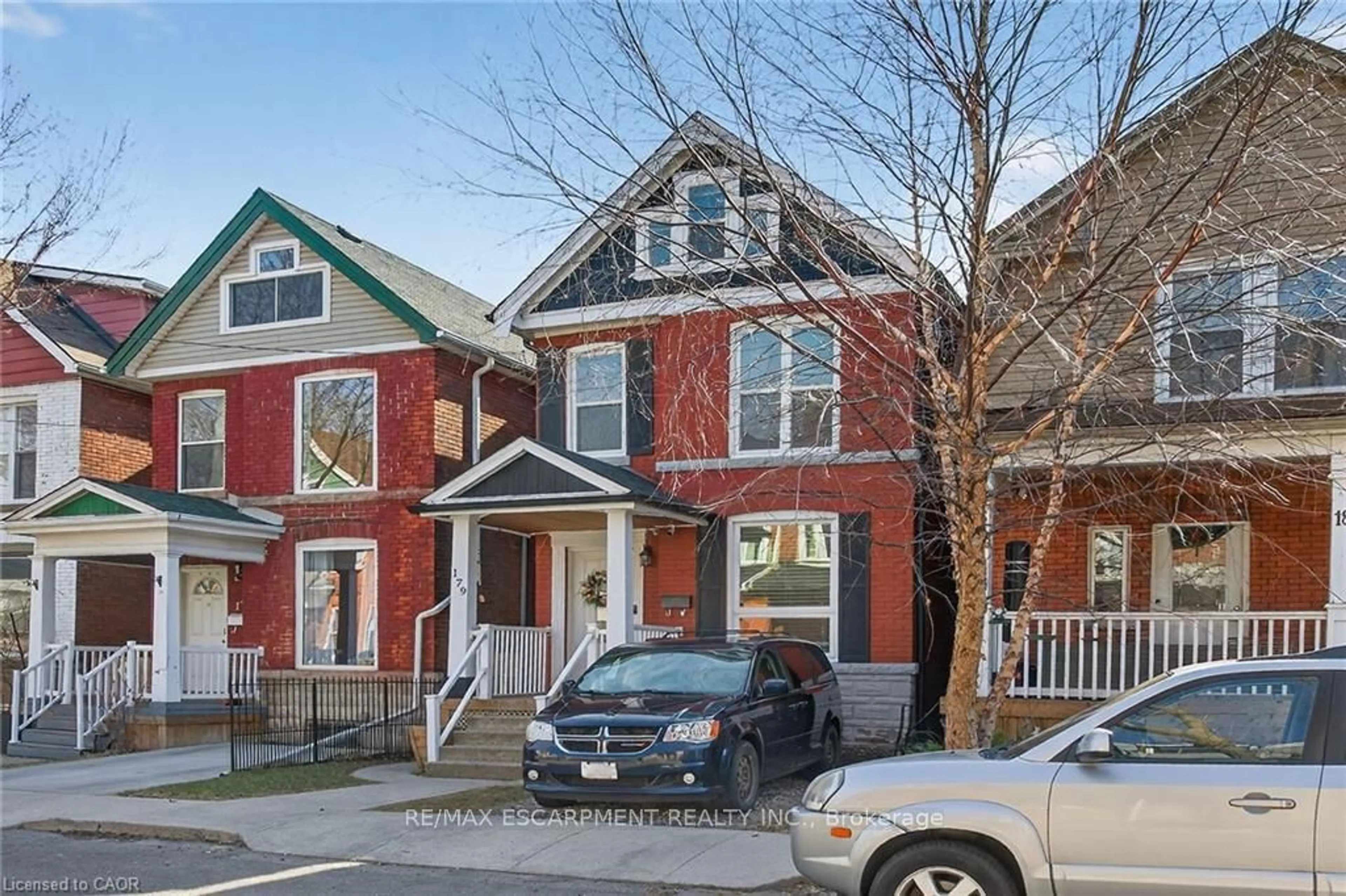 Home with brick exterior material, street for 179 Burris St, Hamilton Ontario L8M 2J7