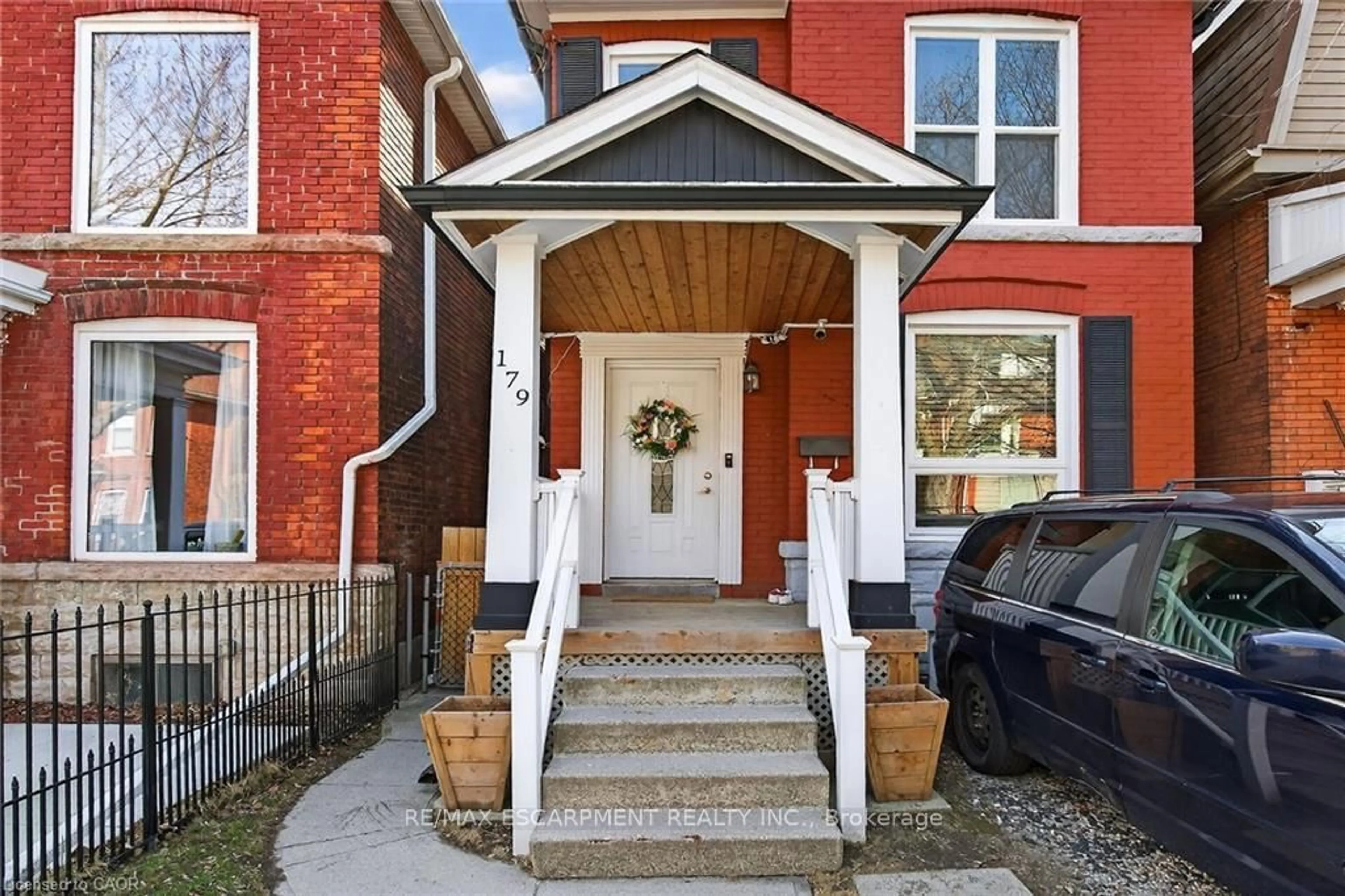 Home with brick exterior material, street for 179 Burris St, Hamilton Ontario L8M 2J7