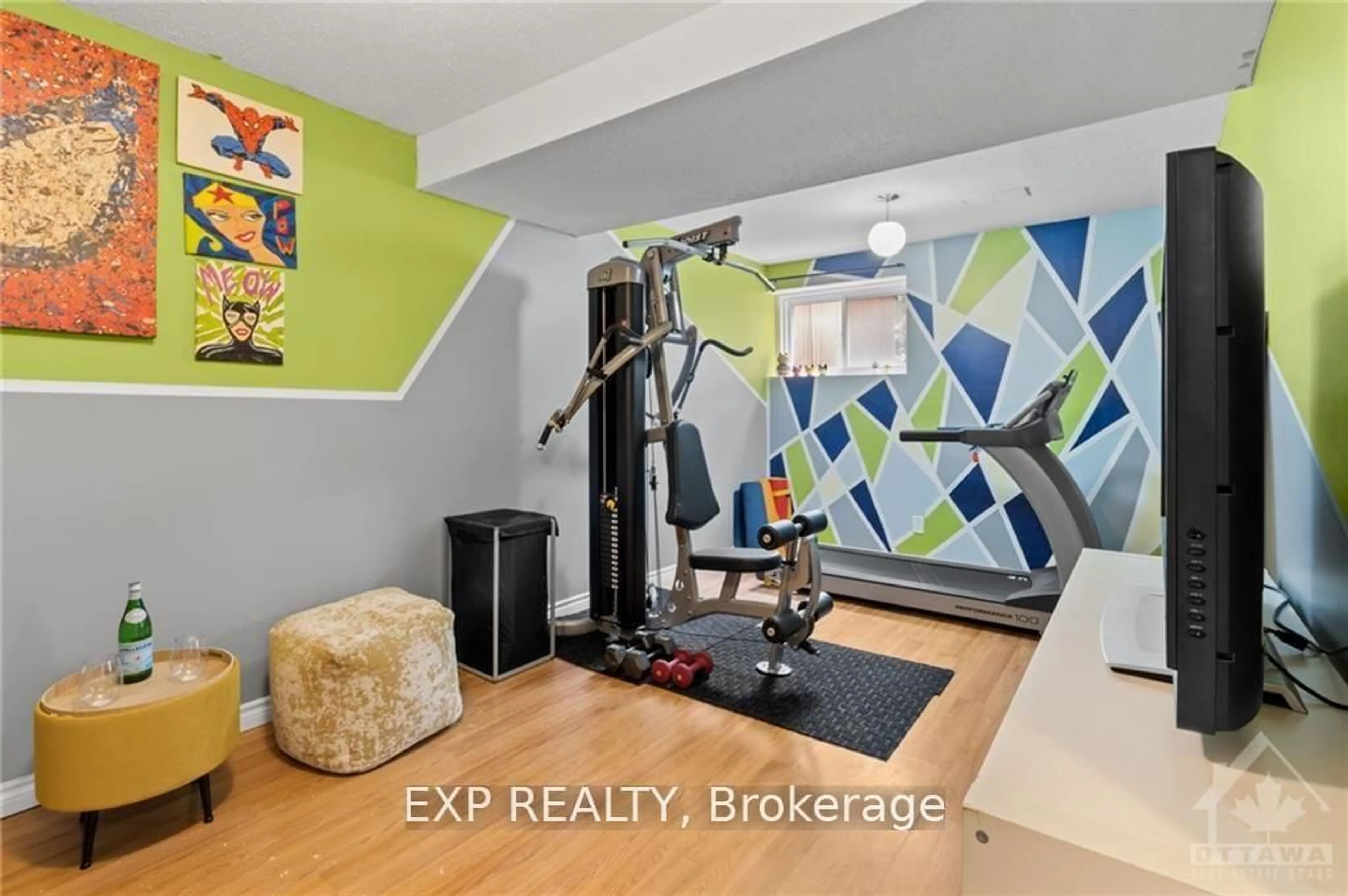 Gym or fitness room for 284 Dalehurst Dr #D, Ottawa Ontario K2G 4J5