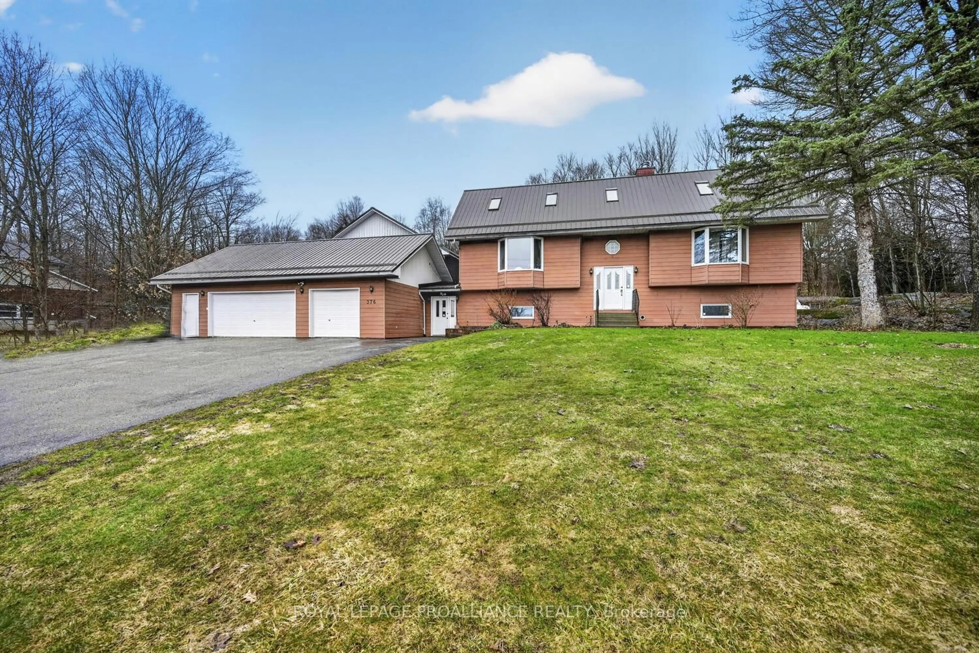 Home with brick exterior material, street for 376 County Road 5 Rd, Front of Yonge Ontario K0E 1B0