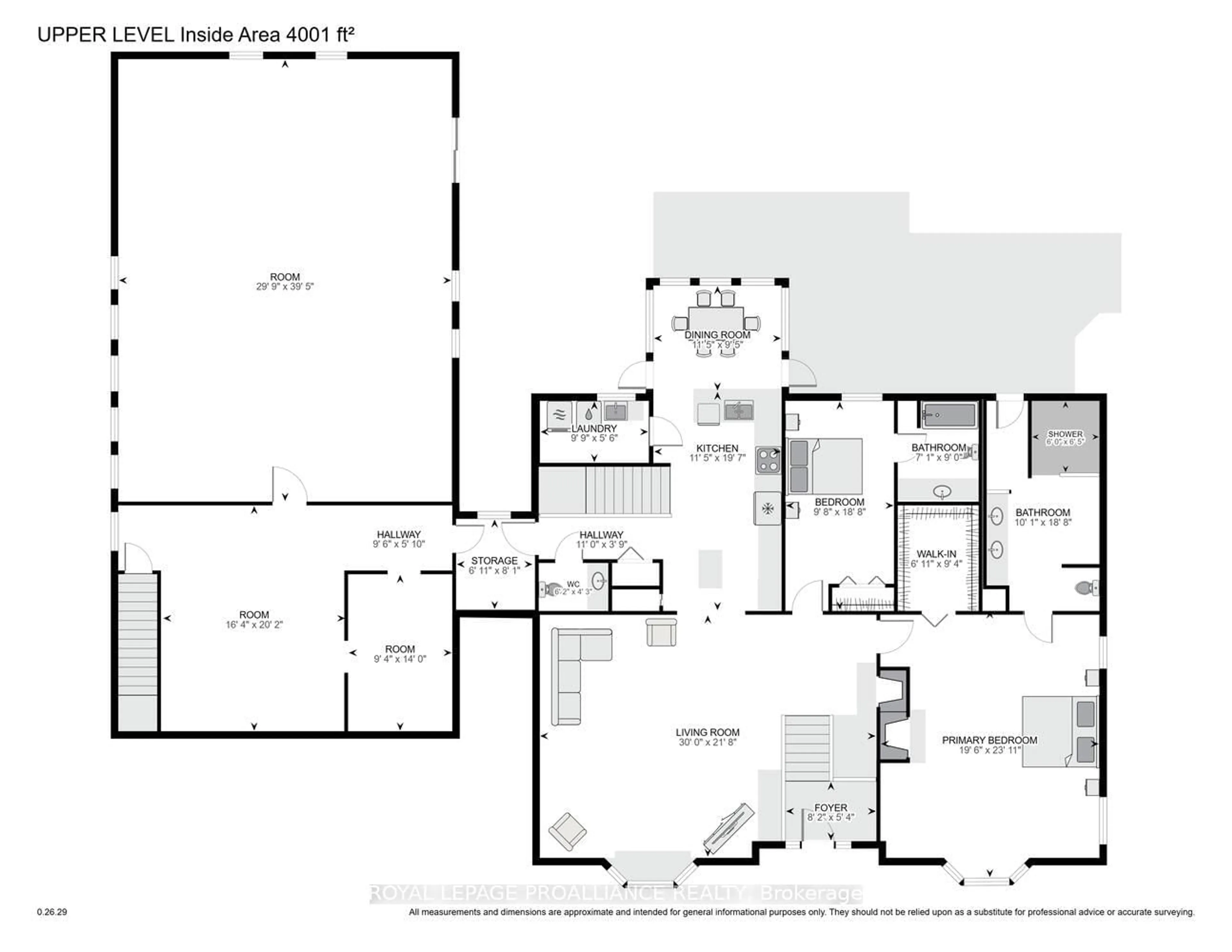 Floor plan for 376 County Road 5 Rd, Front of Yonge Ontario K0E 1B0