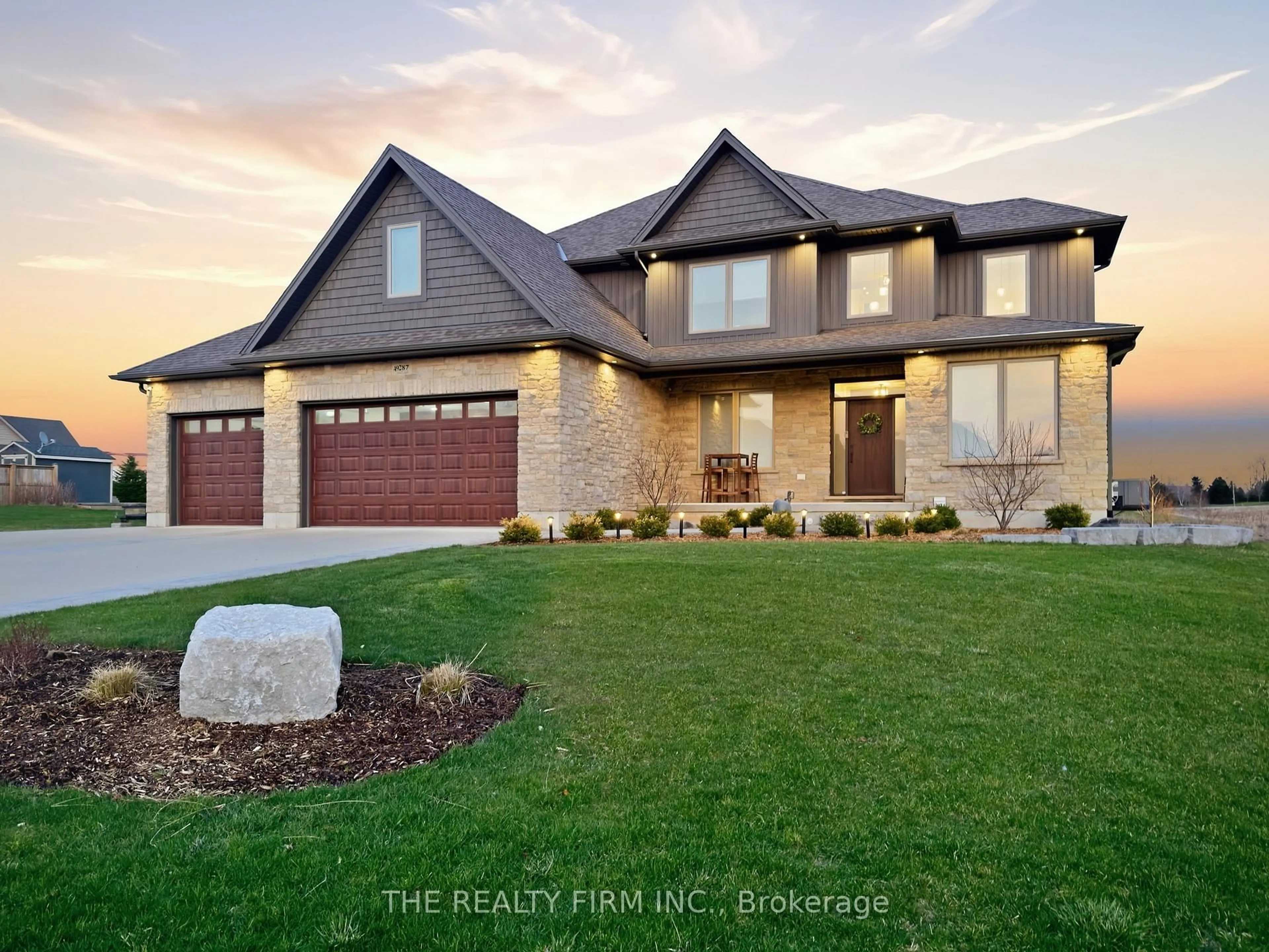 Home with brick exterior material, street for 49287 Ashland Ave, Malahide Ontario N0L 2J0