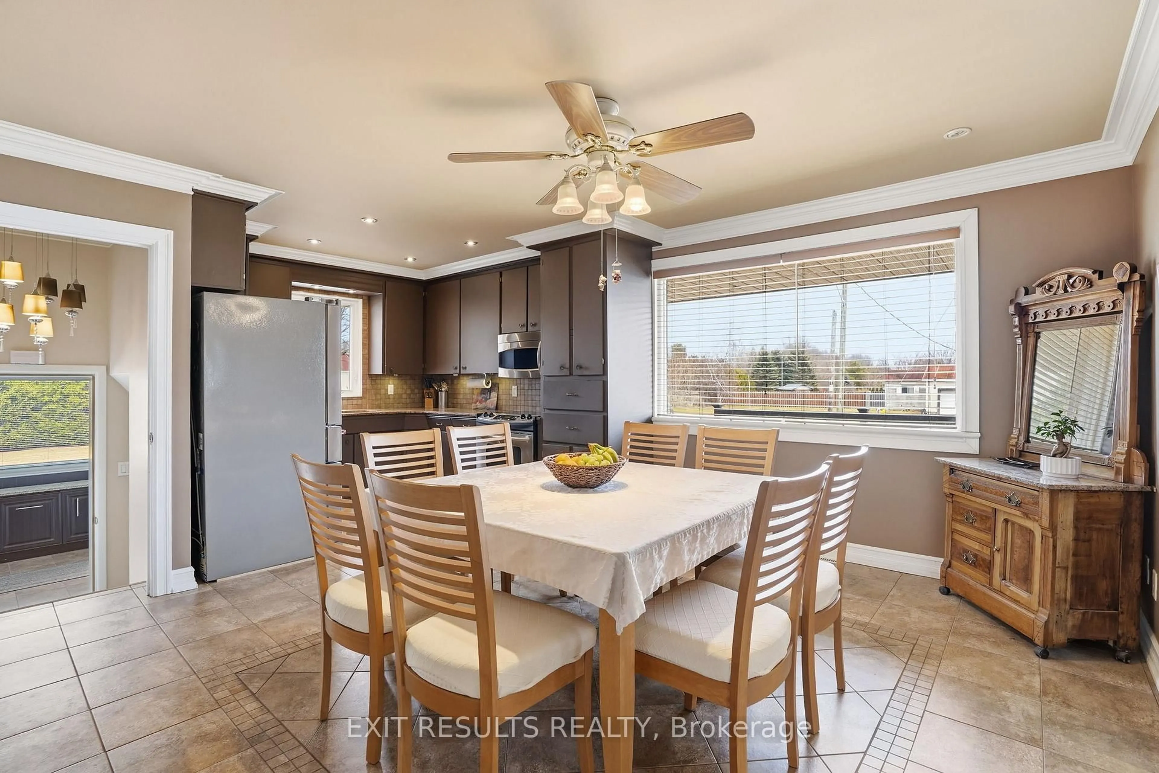 Open concept kitchen, ceramic/tile floor for 72 Main St, The Nation Ontario K0A 2M0