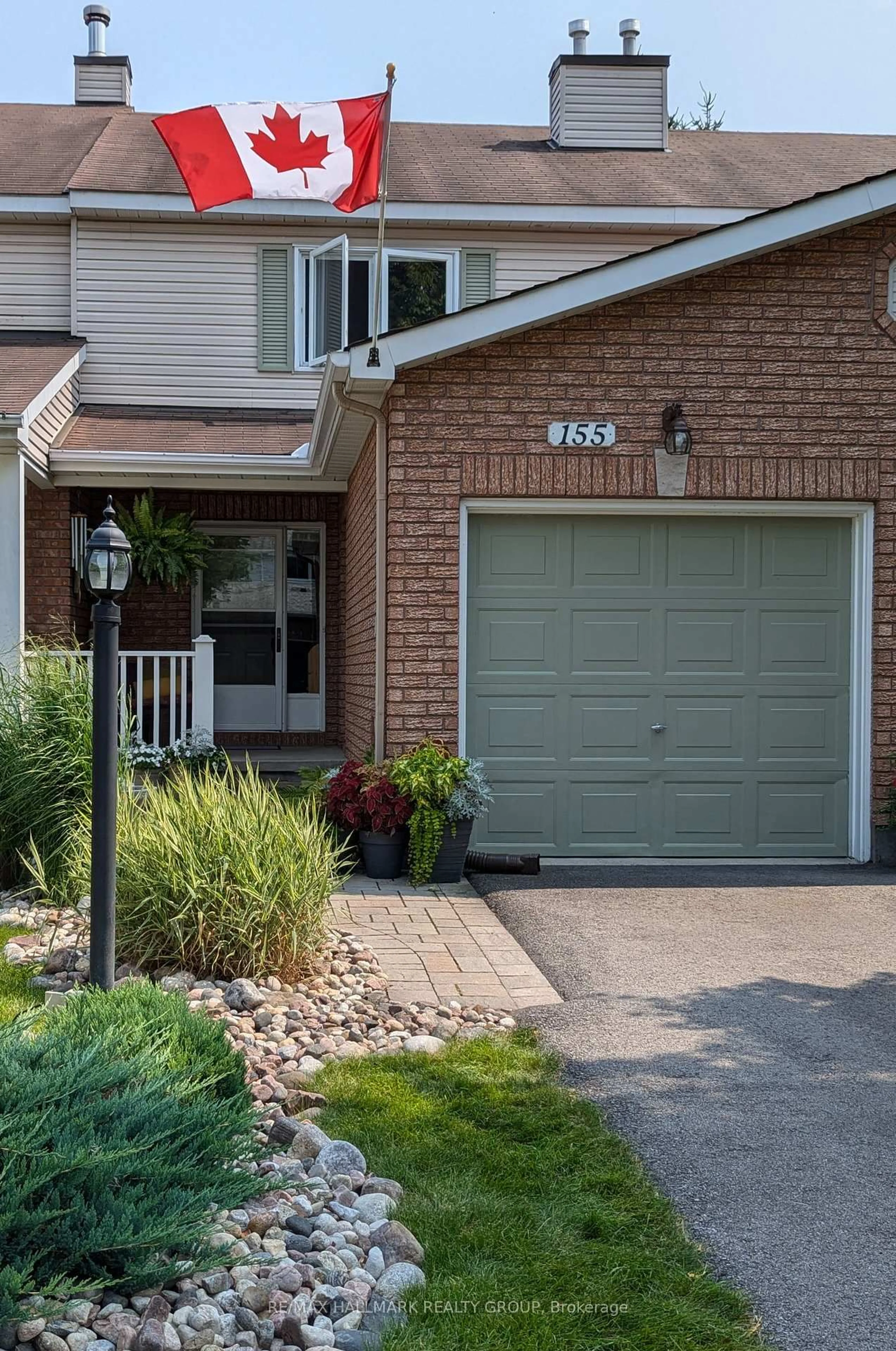 Home with brick exterior material, street for 155 Markland Cres, Ottawa Ontario K2G 5Z7
