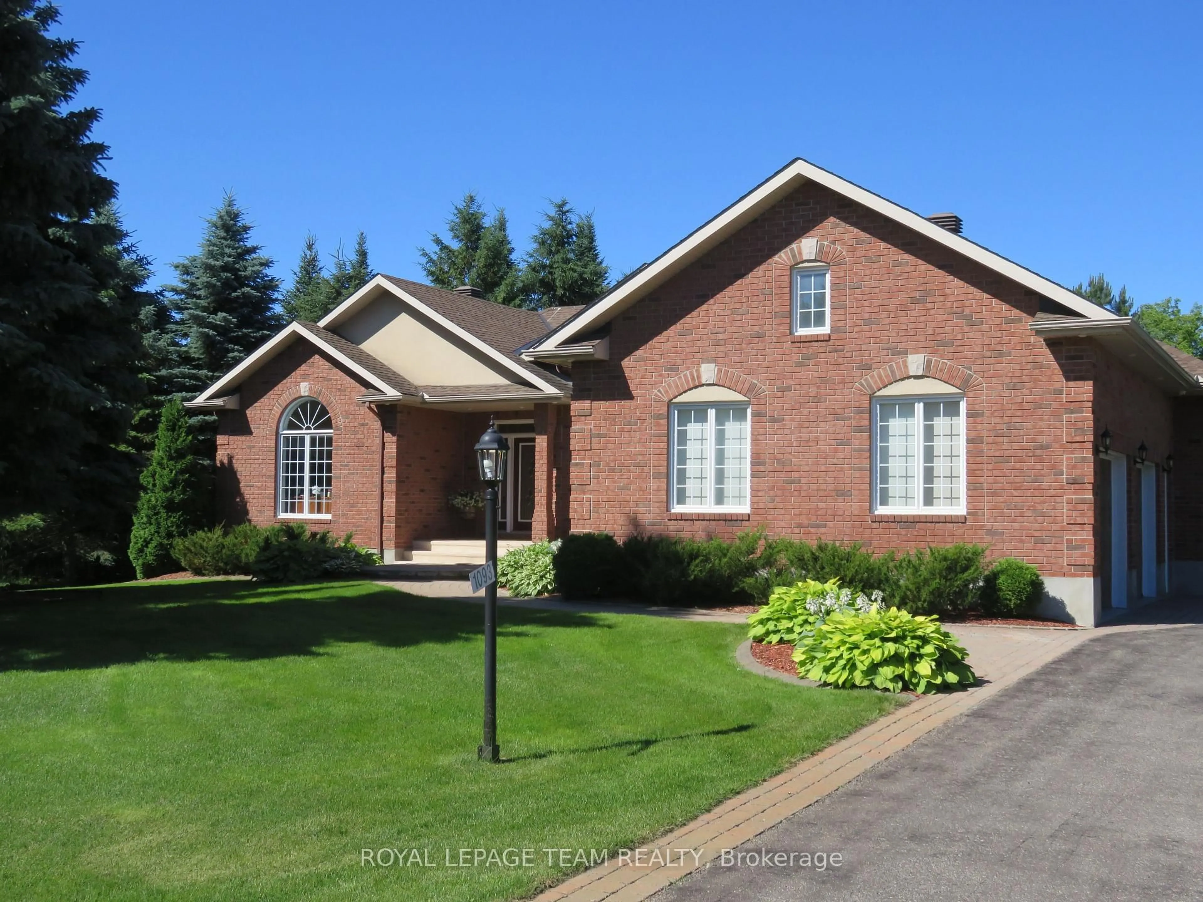Home with brick exterior material, street for 1093 PEGASUS Cres, Greely Ontario K4P 1P1