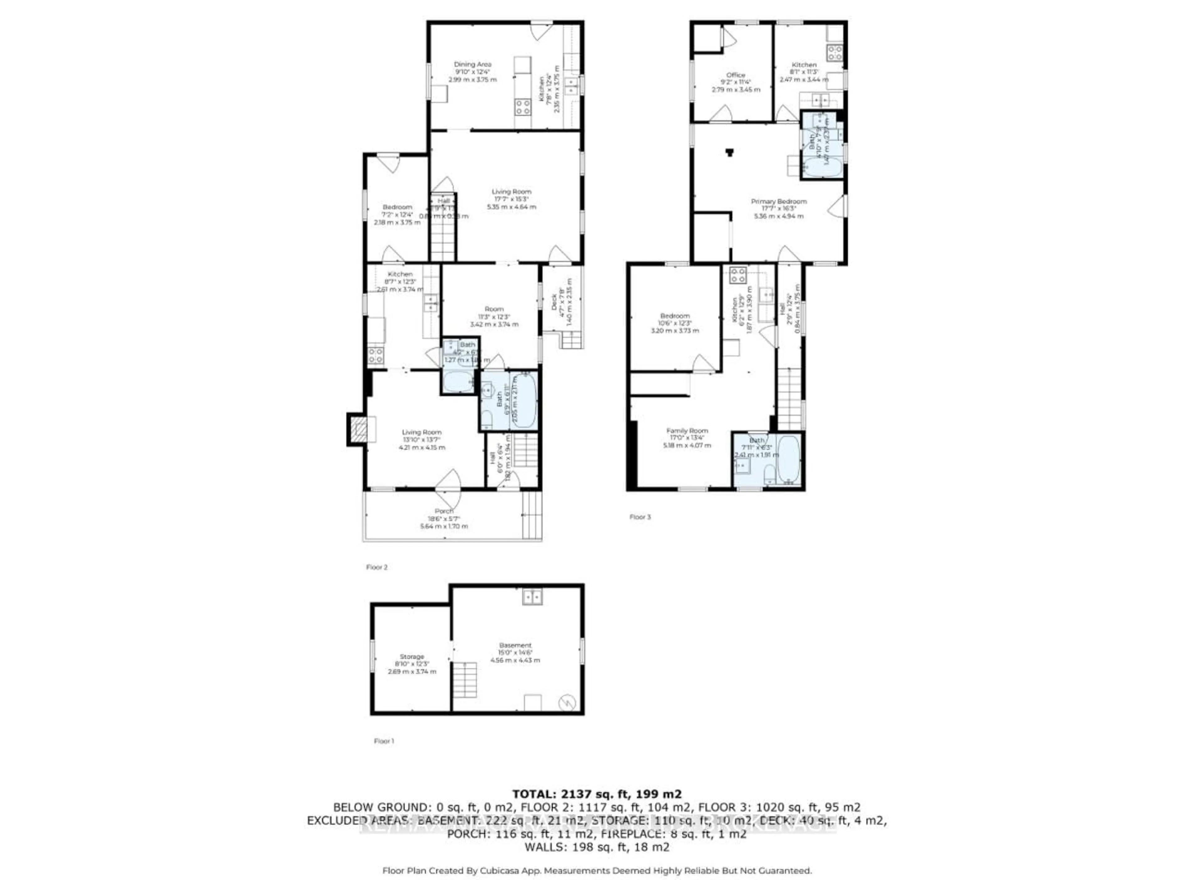 Floor plan for 20 Niagara St, St. Catharines Ontario L2R 4K2