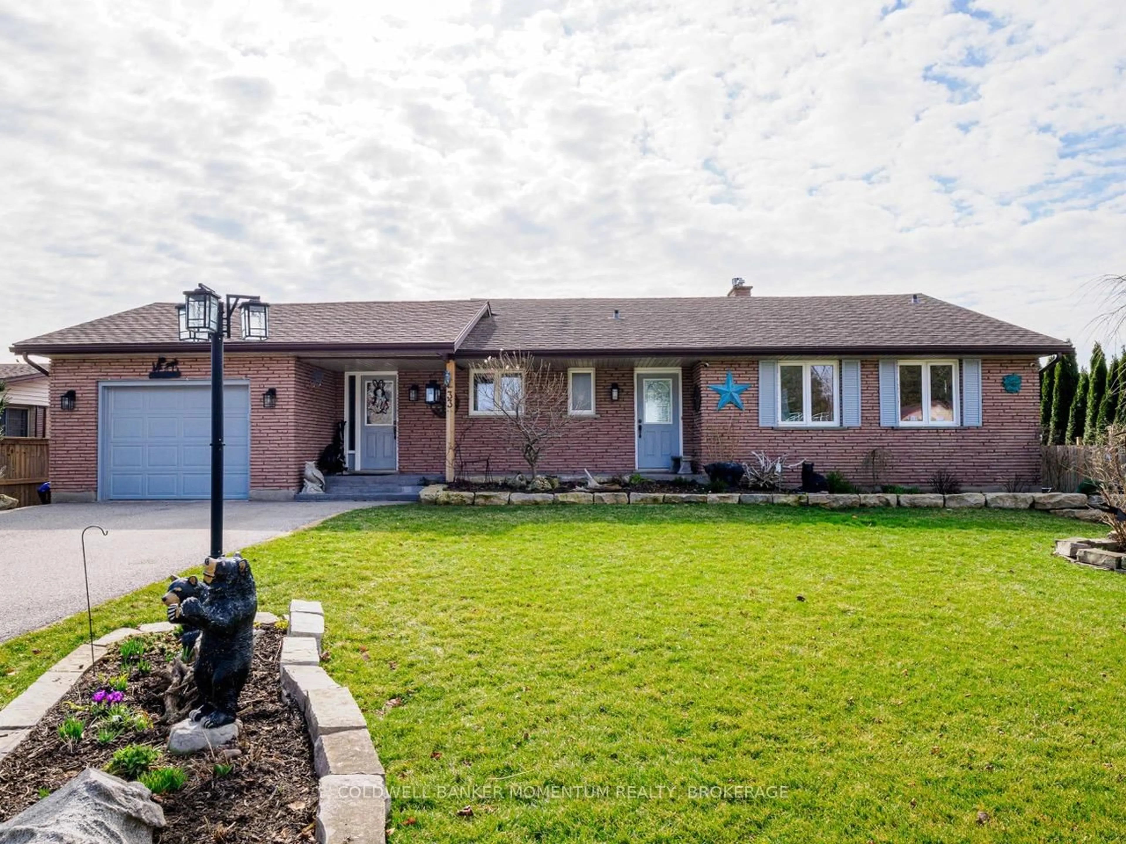 Home with brick exterior material, street for 33 Bee St, Norfolk Ontario N0E 1P0