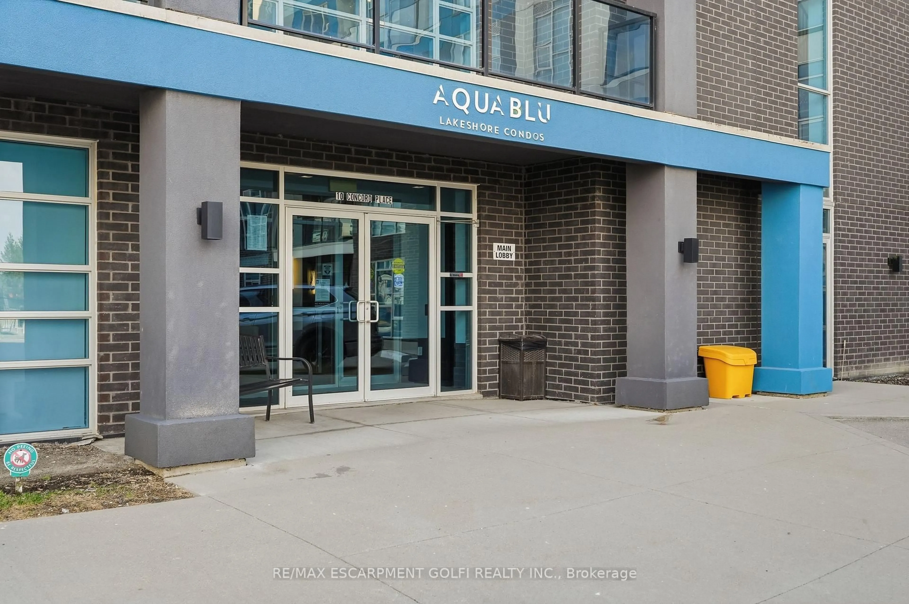 Lobby for 10 Concord Pl #304, Grimsby Ontario L3M 0G6