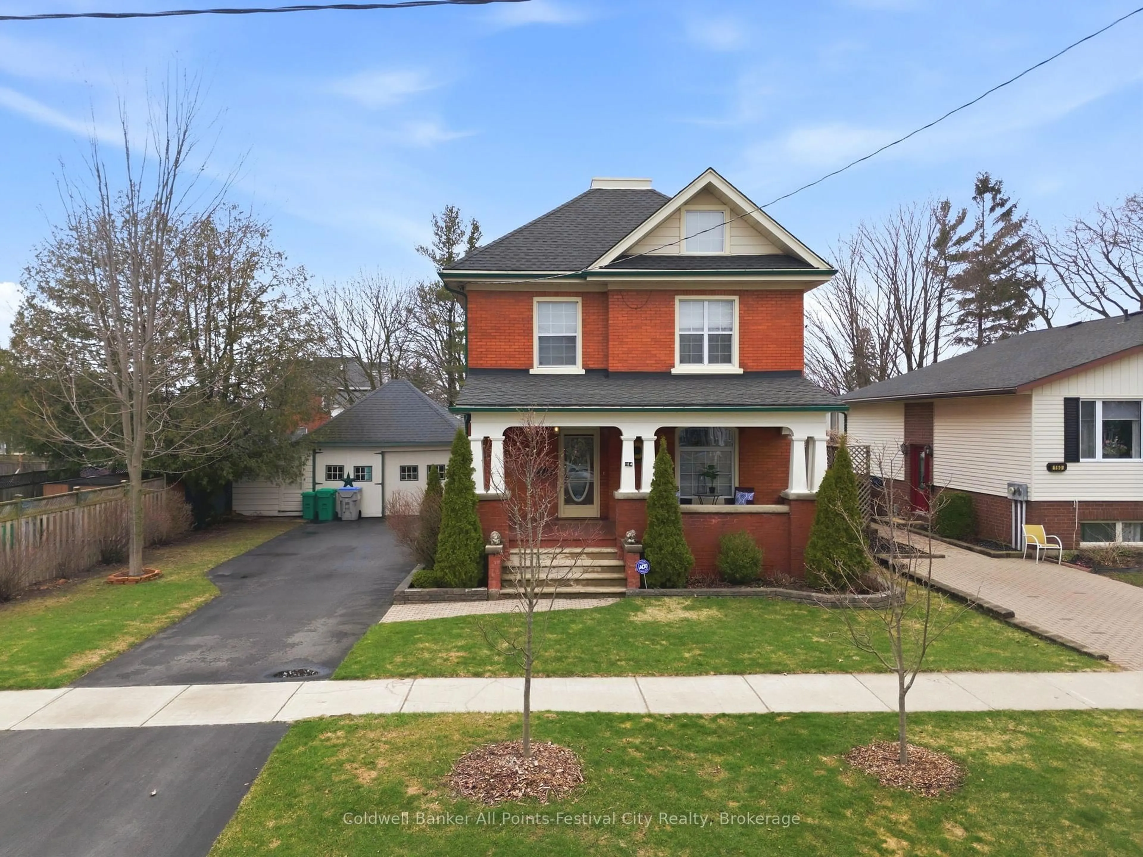 Home with brick exterior material, street for 164 Palmerston St, Goderich Ontario N7A 3E8