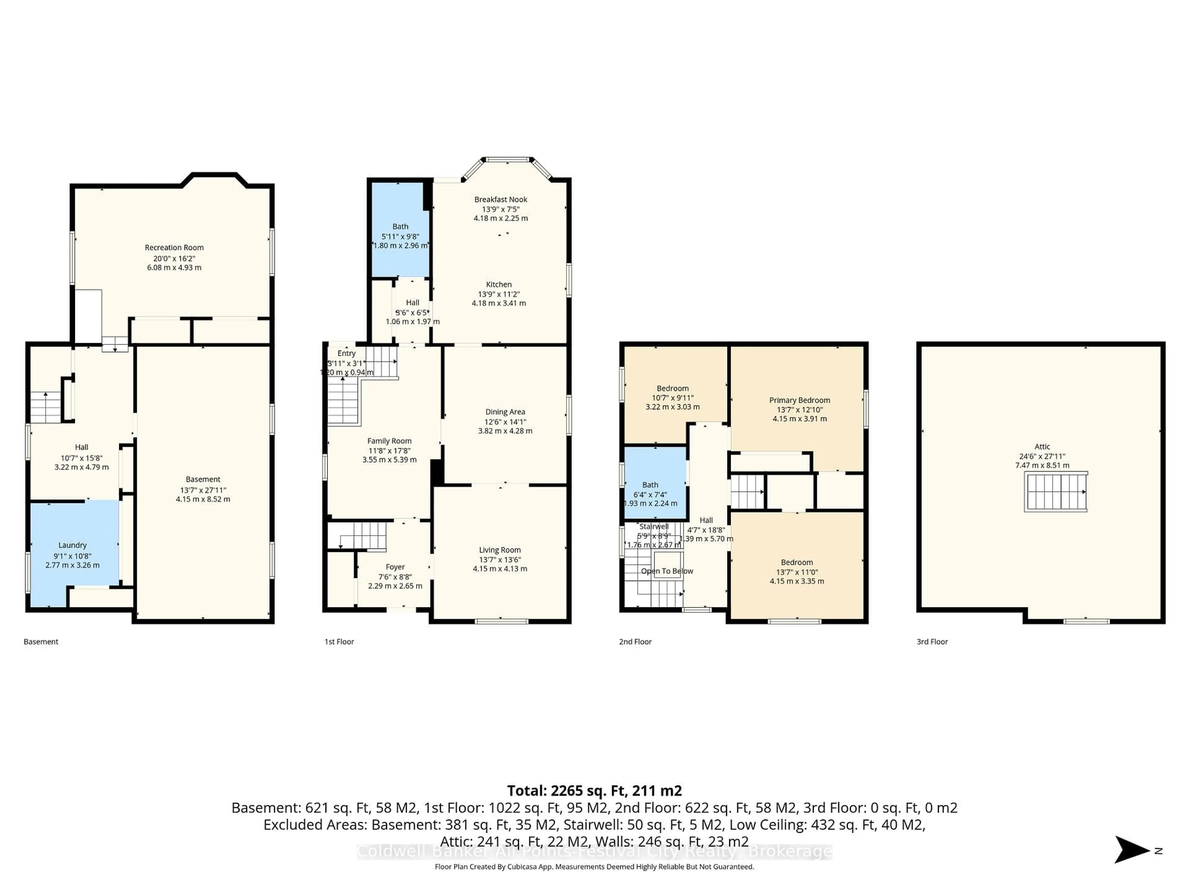 Floor plan for 164 Palmerston St, Goderich Ontario N7A 3E8