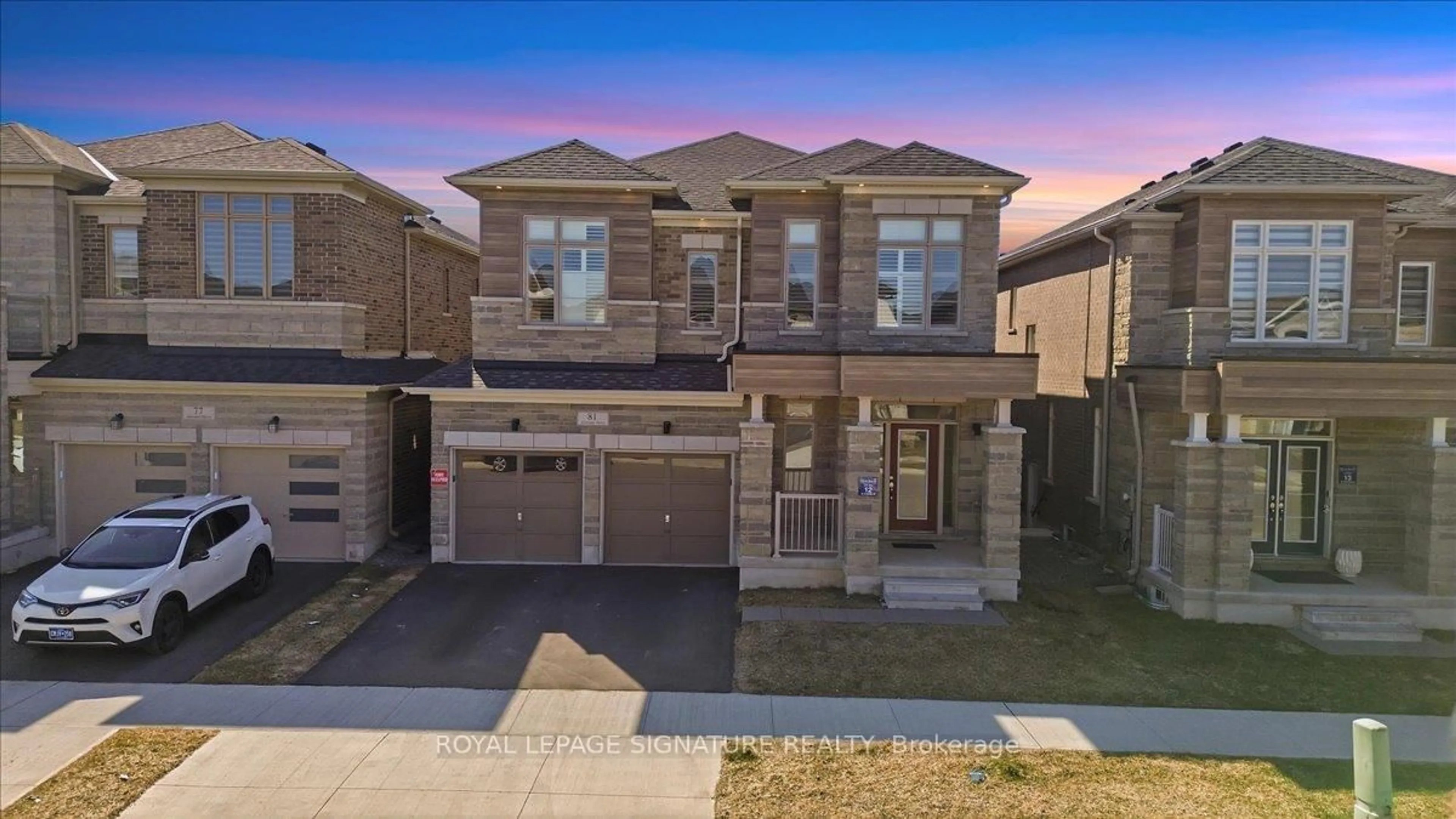 Home with brick exterior material, street for 81 Attwater Dr, Cambridge Ontario N1R 5S2