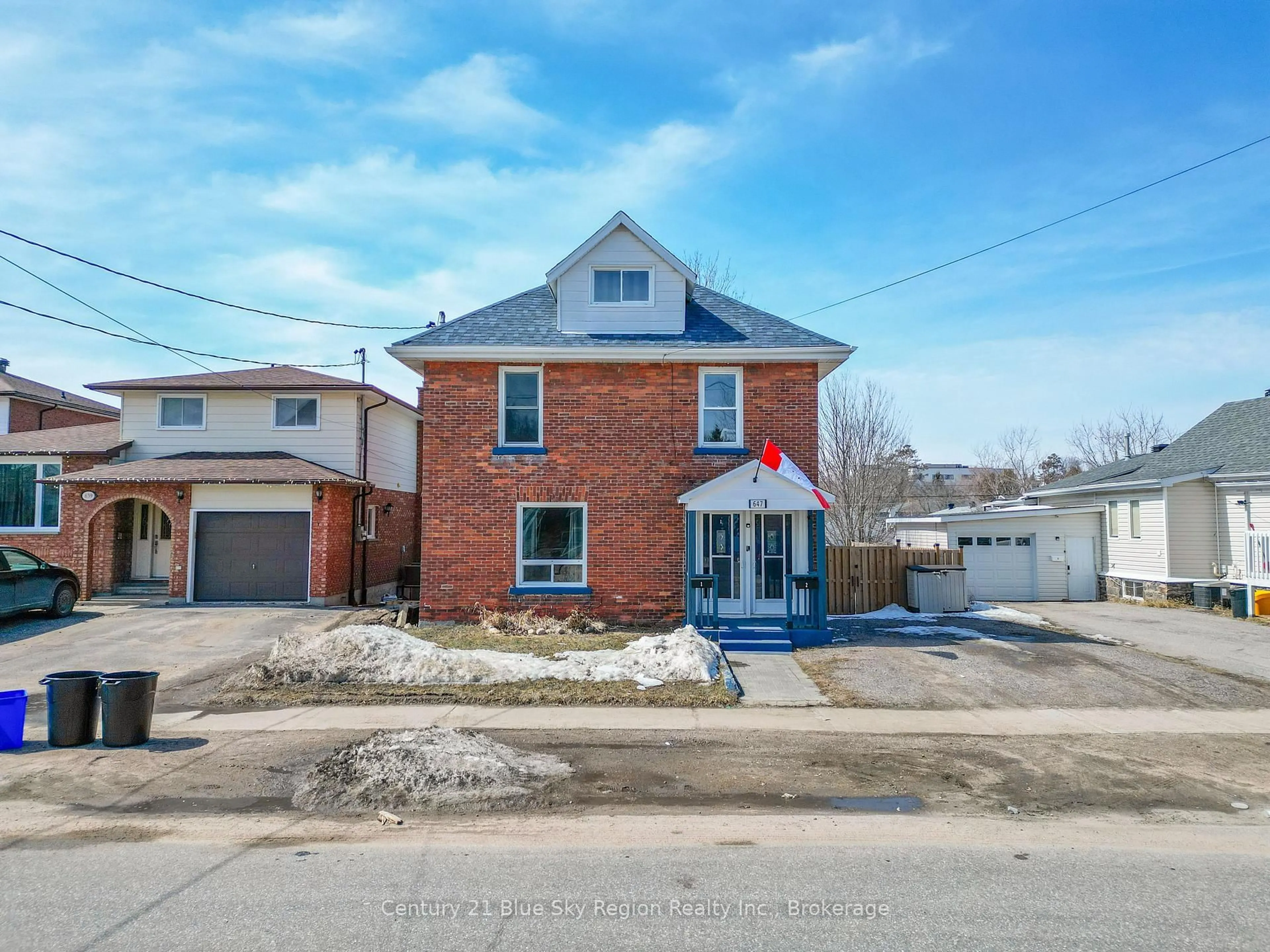 Home with brick exterior material, street for 647 Douglas St, North Bay Ontario P1B 5N9